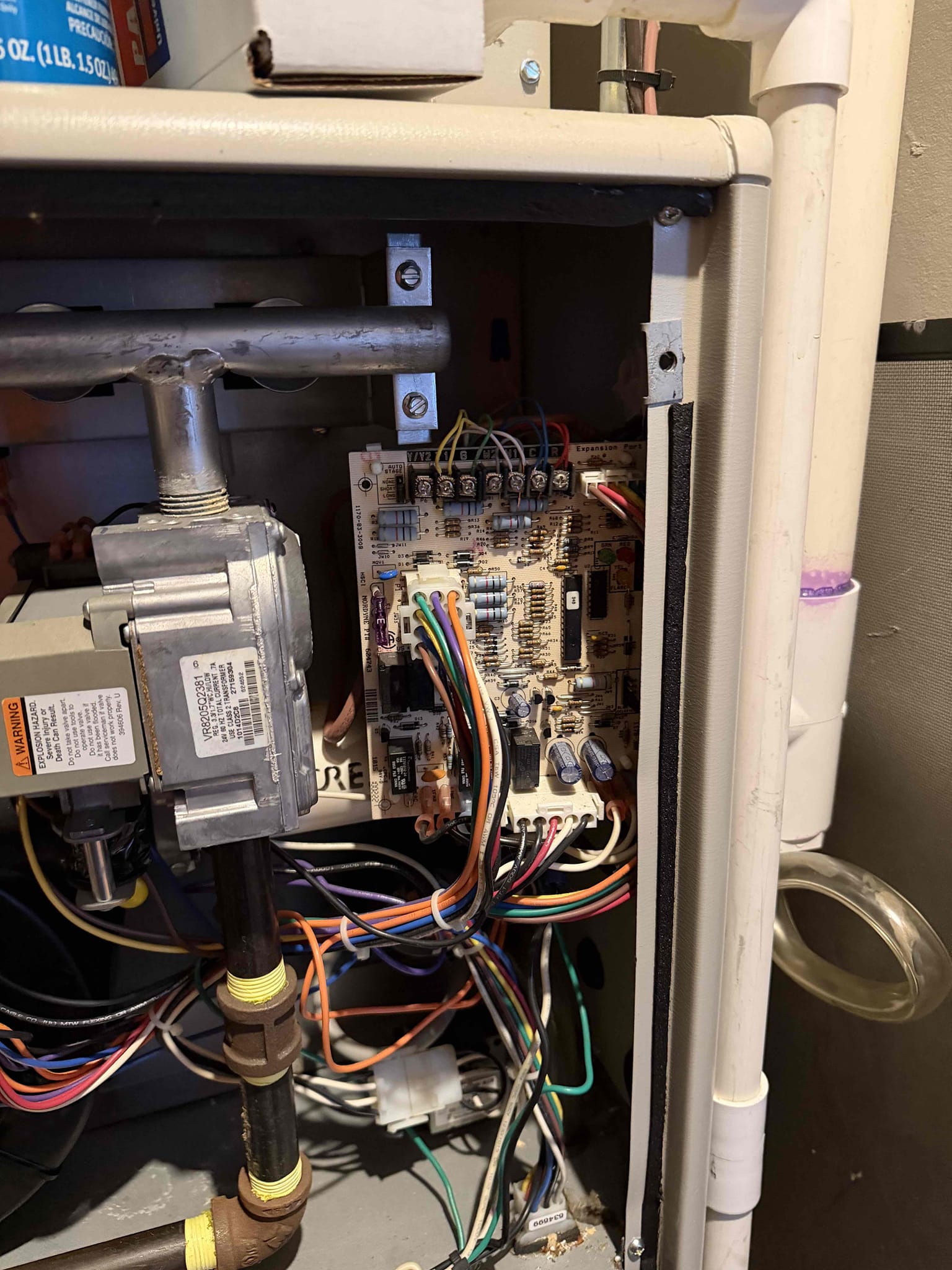 We successfully replaced the existing control board for the furnace. The process began with a thorough inspection of the current system to identify any issues or compatibility concerns. After confirming the need for a replacement, we carefully removed the old control board, ensuring all connections were safely disconnected. We then installed the new control board, making precise adjustments to ensure optimal performance. Following installation, we conducted a series of tests to verify that the new board was functioning correctly and that the furnace operated smoothly. The job was completed efficiently, with all safety protocols strictly adhered to.