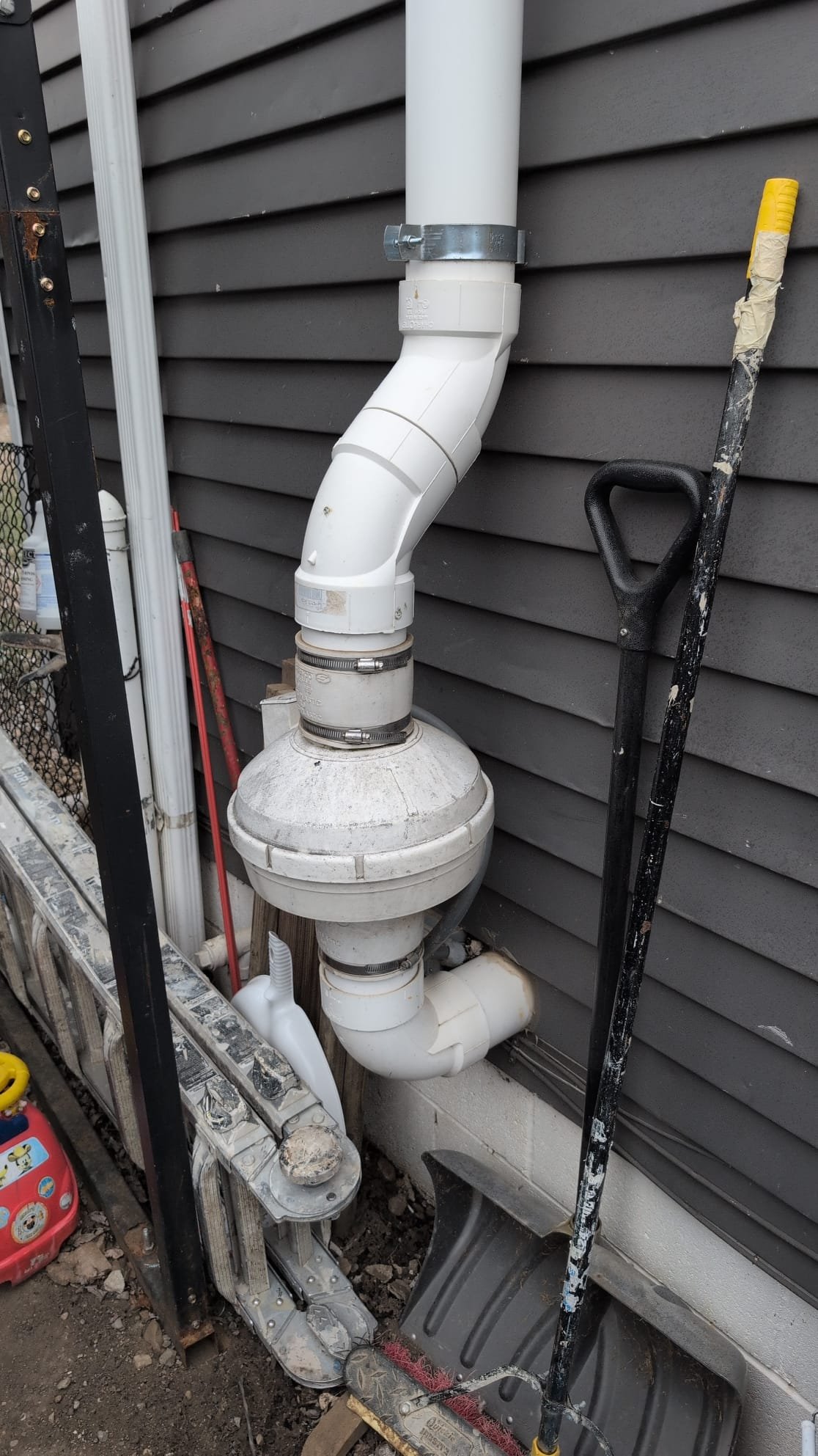 Today, we performed a comprehensive plumbing maintenance check for a client with a single full bathroom. The toilet was inspected and found to be securely attached to the floor, with no wobbling, water leaks, or supply line issues. It flushed smoothly. The laboratory faucet's pop-up assembly functioned perfectly, holding water and turning on and off effortlessly with excellent drainage. The tub/shower operated seamlessly, though the tub spout was slightly off the wall, which could lead to water accumulation behind the shower and down the wall. We did not flush the water heater due to its age and the client's preference, but provided an estimate for replacement. Additionally, the home has a radon system.