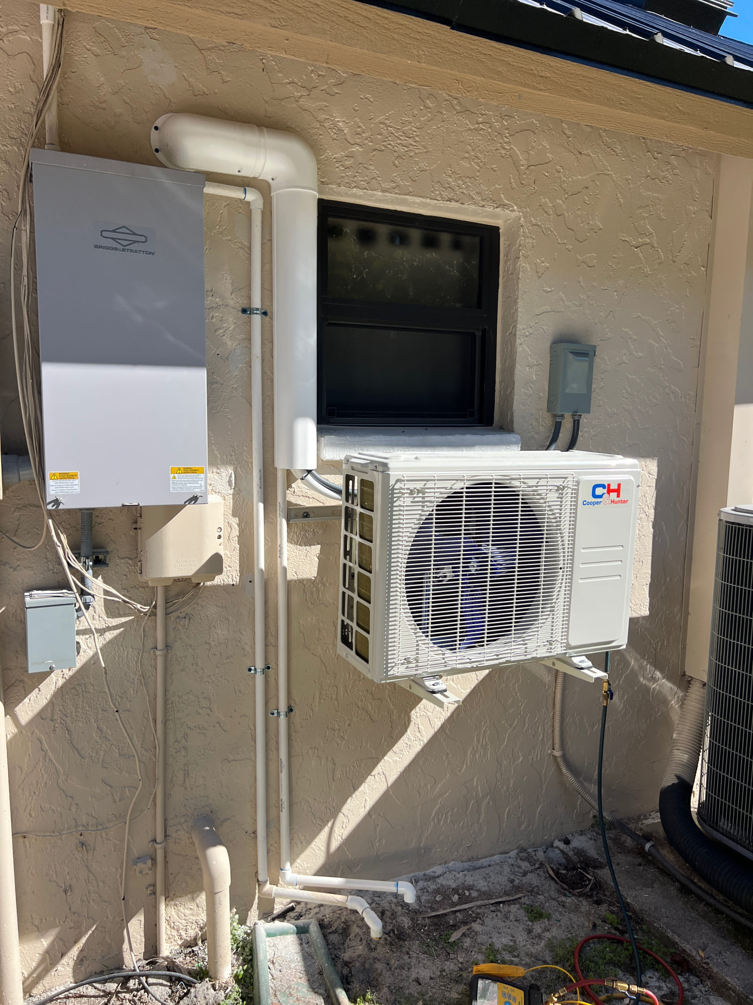 We successfully completed the installation of a mini split system, ensuring all parts and labor were included in the service. The installation process began with a thorough assessment of the space to determine the optimal placement for both the indoor and outdoor units. After mounting the indoor unit on the wall, we carefully ran the necessary refrigerant lines and electrical connections. The outdoor unit was positioned to ensure efficient operation and minimal noise. Following the installation, we conducted a comprehensive system check to confirm proper cooling functionality. The mini split is now fully operational, providing efficient and effective cooling.