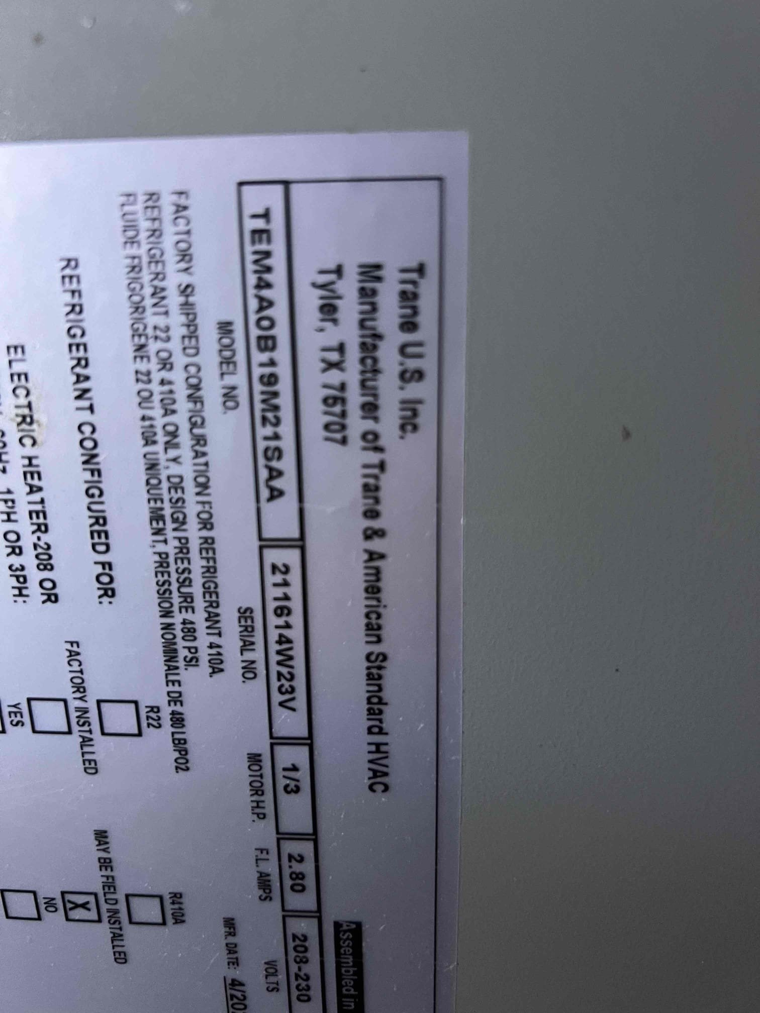 Upon inspection, the blower motor was found to be malfunctioning, causing inadequate air circulation. After confirming the issue, I checked the warranty status to determine if the motor was covered. The warranty was still valid, so I ordered a replacement blower motor. I ensured all necessary parts were on hand and scheduled the installation for the next available service window. The customer was informed about the warranty coverage and the expected timeline for the repair.
