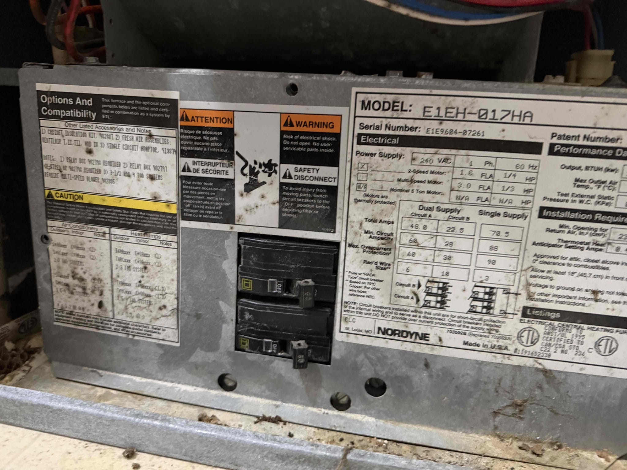 I conducted a thorough inspection of the electric furnace, addressing the client's concern about the unit not maintaining the desired temperature despite continuous operation. The indoor temperature was 74 degrees, and it was determined that the electric strip heaters were insufficient. I recommended replacement strip heaters and provided various replacement options for the client to consider, ensuring they have the best solution for their needs.