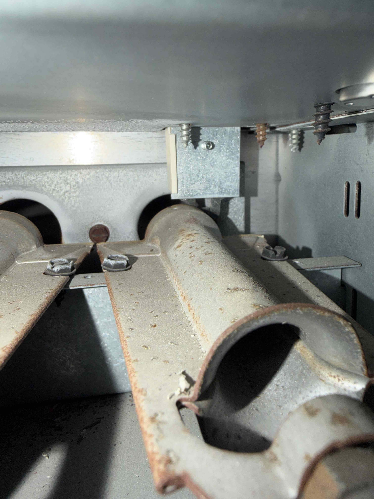 During the furnace inspection, I identified a failed igniter in the system. While one igniter was functioning correctly, it was crucial to conduct a thorough combustion analysis to rule out any additional issues with the unit. The analysis is necessary to ensure optimal performance and safety. Additionally, I observed rust in the combustion chamber, which could potentially affect the system's efficiency and longevity. I recommended cleaning and treating the rust to prevent further deterioration. Scheduling a follow-up visit to complete the combustion analysis and address the rust issue is essential for maintaining the furnace's proper functioning.