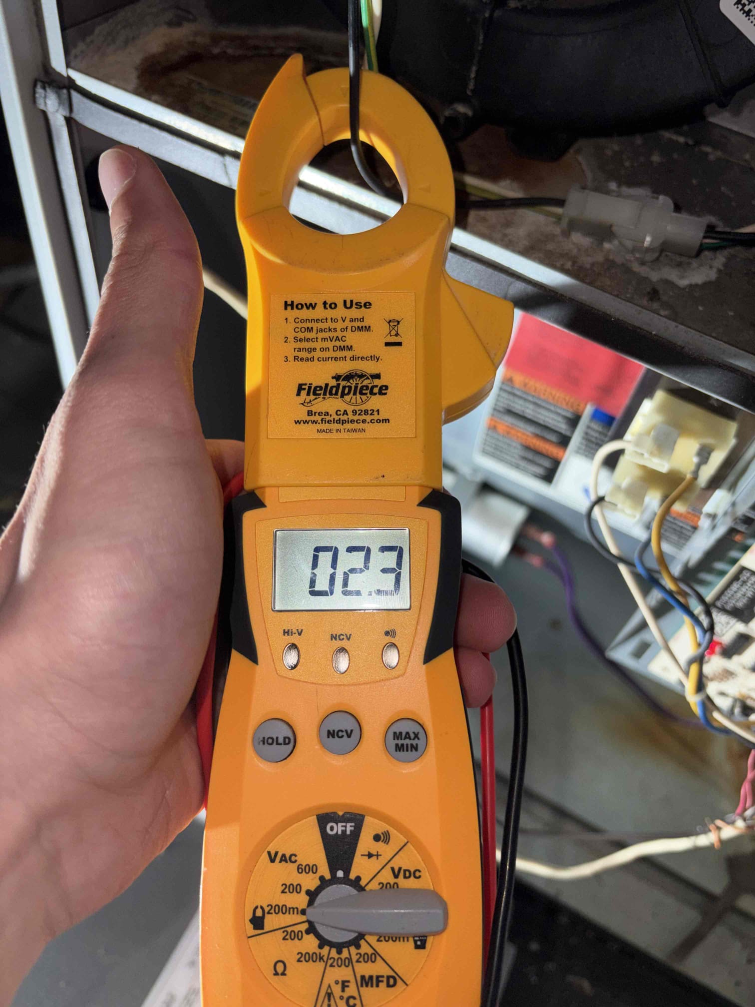 We successfully completed a comprehensive furnace maintenance service. Our team meticulously inspected and verified the operational performance of the entire system, ensuring that every component functions as intended. The flame sensor, which had accumulated carbon buildup, was thoroughly cleaned to enhance the system's efficiency. We also assessed the amp draw of both the blower and inducer motor, confirming that they are operating within acceptable parameters. This detailed inspection and maintenance ensure the furnace operates efficiently and reliably, providing optimal performance for your home.