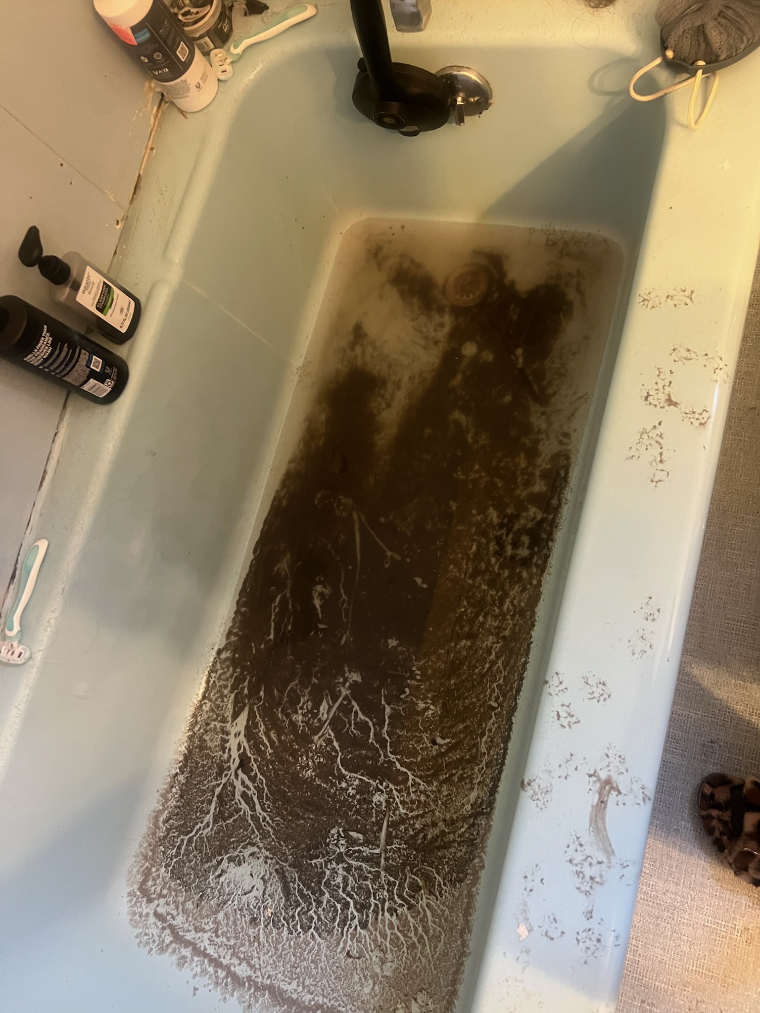 Upon arrival, we identified several plumbing code violations. The sewer line was severely backed up in the basement, obstructing the plumbing system and preventing its restoration. Due to these unsafe conditions, we were unable to complete the service during this visit. The property is currently uninhabitable. We will return at the earliest available appointment to address the issues, correct the violations, and restore proper operation.