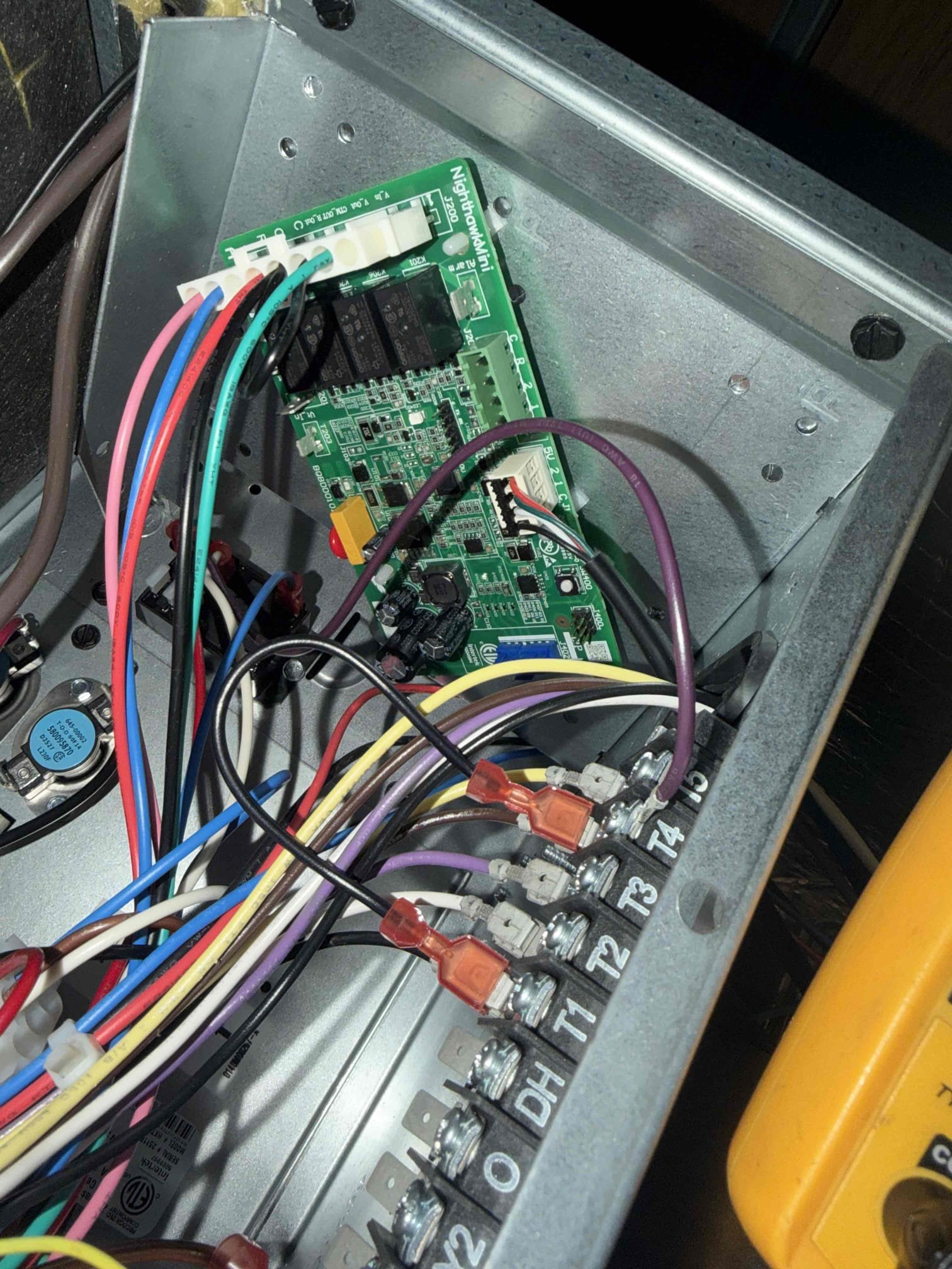 During the furnace inspection, all mechanical components were thoroughly examined and found to be in good working order. Electrical connections were also checked, revealing proper voltage levels. However, the amperage readings were inconsistent. This discrepancy suggests an issue with the electrical supply that requires an electrician's expertise to diagnose and resolve. Further electrical assessment is necessary to ensure safe and efficient operation.