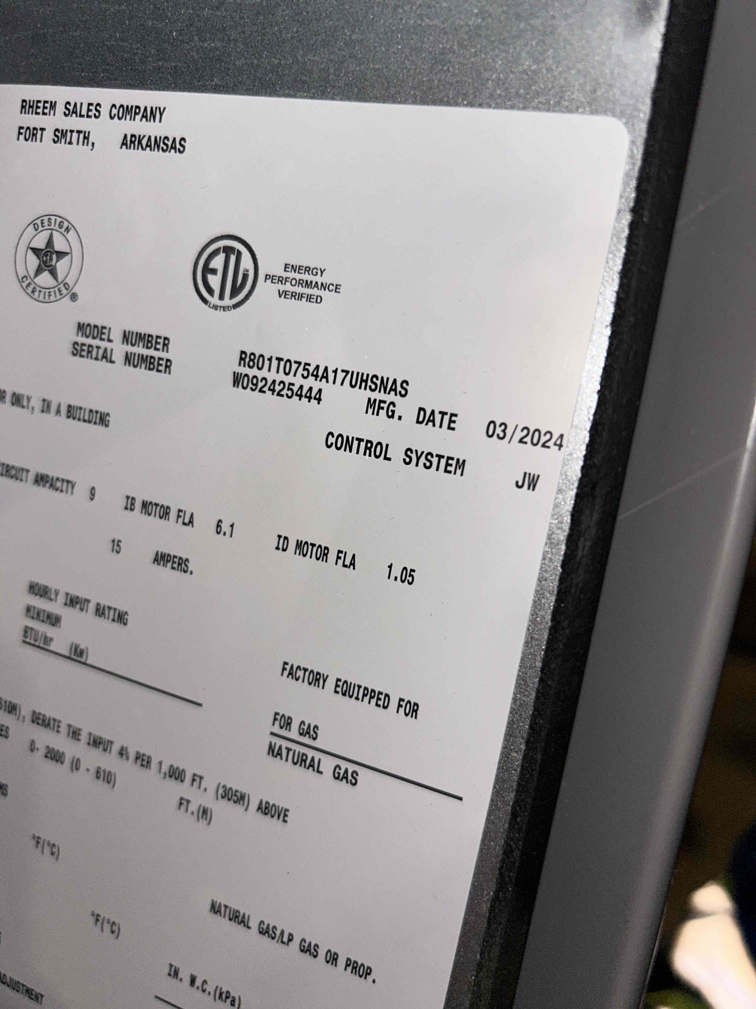I recently addressed an issue with the furnace by replacing the main limit switch. This task was covered under warranty, ensuring no additional cost to the customer. The furnace was inspected, and the faulty switch was identified and replaced with a new one. Post-replacement, the furnace was tested to confirm proper functionality. The job was completed efficiently, restoring the furnace to optimal performance.