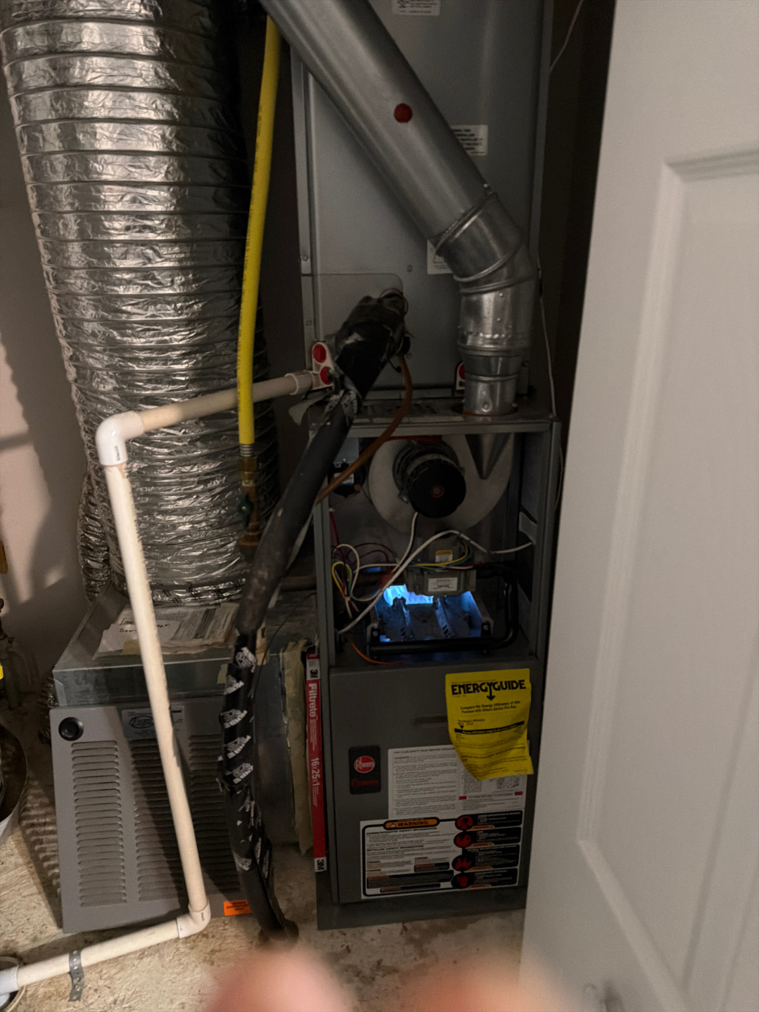 Upon arrival, I assessed the thermostat settings and found that they were set unusually low at 56 degrees. I adjusted the thermostat to a more appropriate temperature, which resolved the issue and allowed the system to function correctly. Additionally, I inspected the air filter and discovered it was in need of replacement. I replaced the old filter with a new one, ensuring optimal air quality and system efficiency. The customer was pleased with the improved performance and the enhanced air quality in the space.