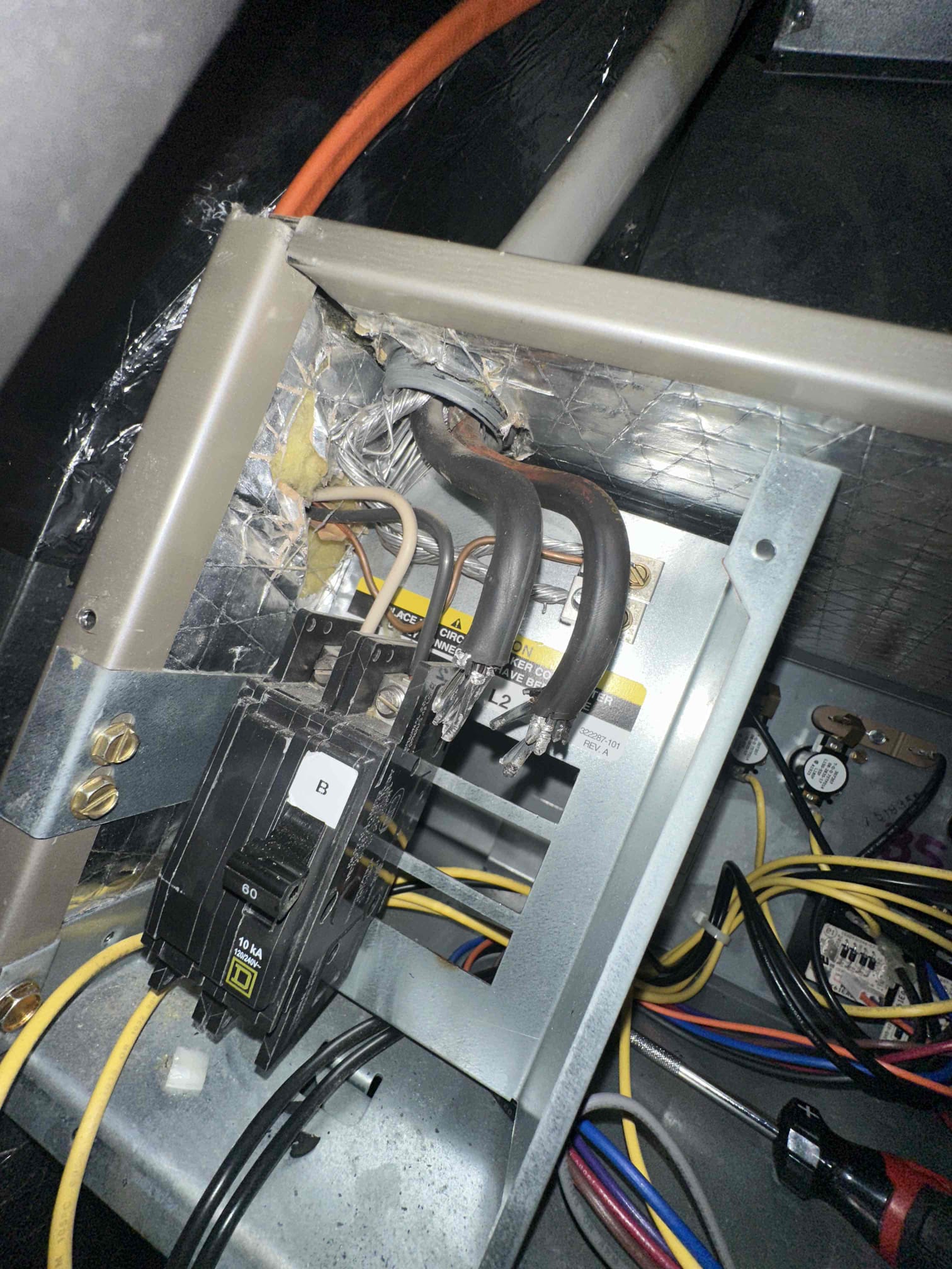 Upon inspection, it was determined that the furnace required a new internal breaker to ensure optimal performance and safety. I carefully accessed the furnace's internal components, identified the faulty breaker, and safely removed it. After selecting the appropriate replacement breaker, I installed it precisely, ensuring all connections were secure and properly insulated. The furnace was then tested to confirm the new breaker was functioning correctly, restoring the system's reliability and efficiency. This meticulous process guarantees the furnace operates safely and effectively.