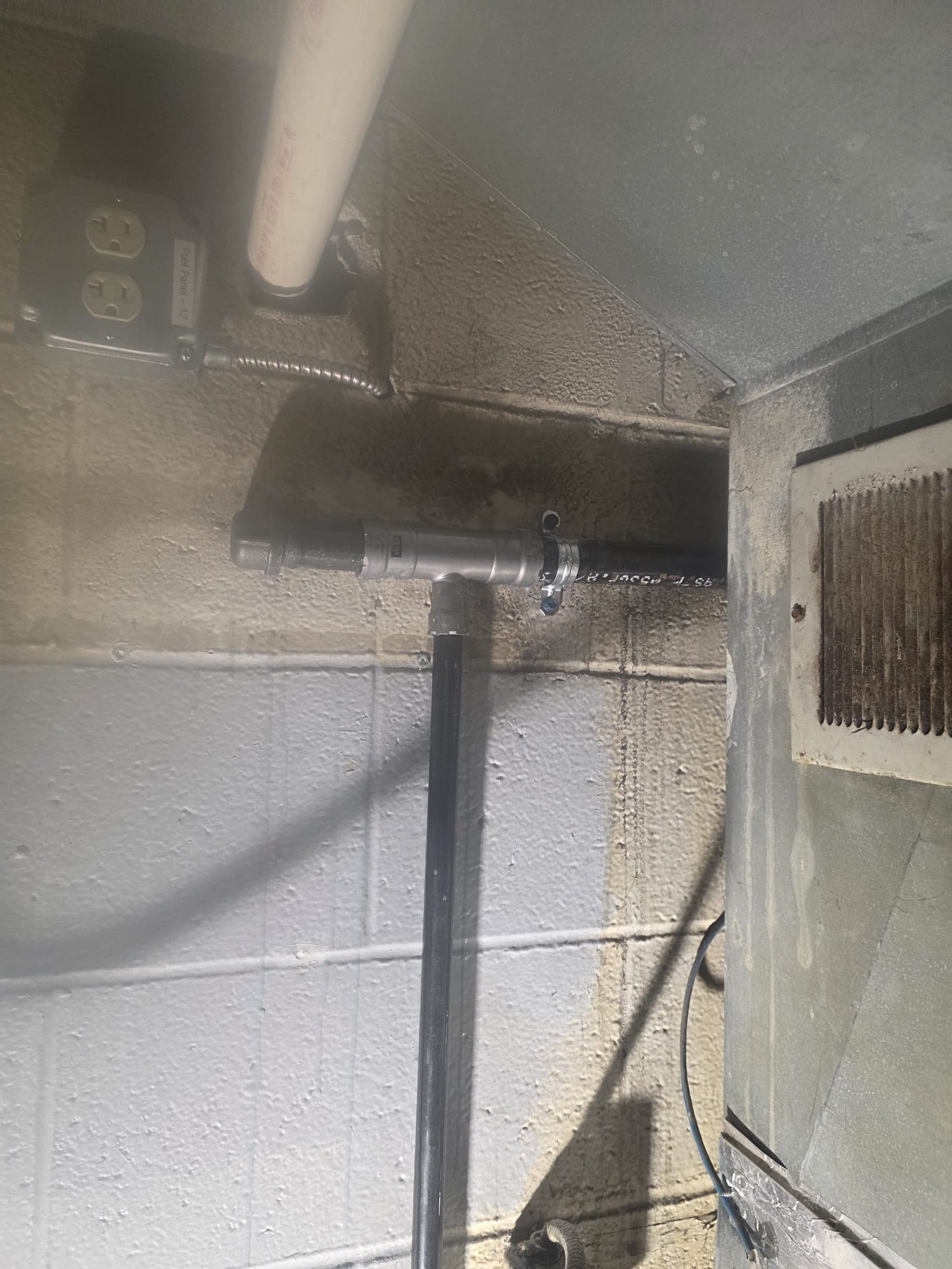 This estimate includes the complete replacement of the existing gas line from the gas meter to the furnace, ensuring it meets all safety and code requirements. The new installation will feature black iron gas pipe, which is more durable and suitable for commercial use. Additionally, a stub-out will be installed to facilitate future gas appliances. The current gas piping is not compliant with NFPA 54, which prohibits the use of street fittings in commercial gas lines. Therefore, replacing the existing line is essential for safety and regulatory compliance. The quoted price covers all necessary materials and labor, ensuring a thorough and professional job. The work is scheduled for either Tuesday or Wednesday.