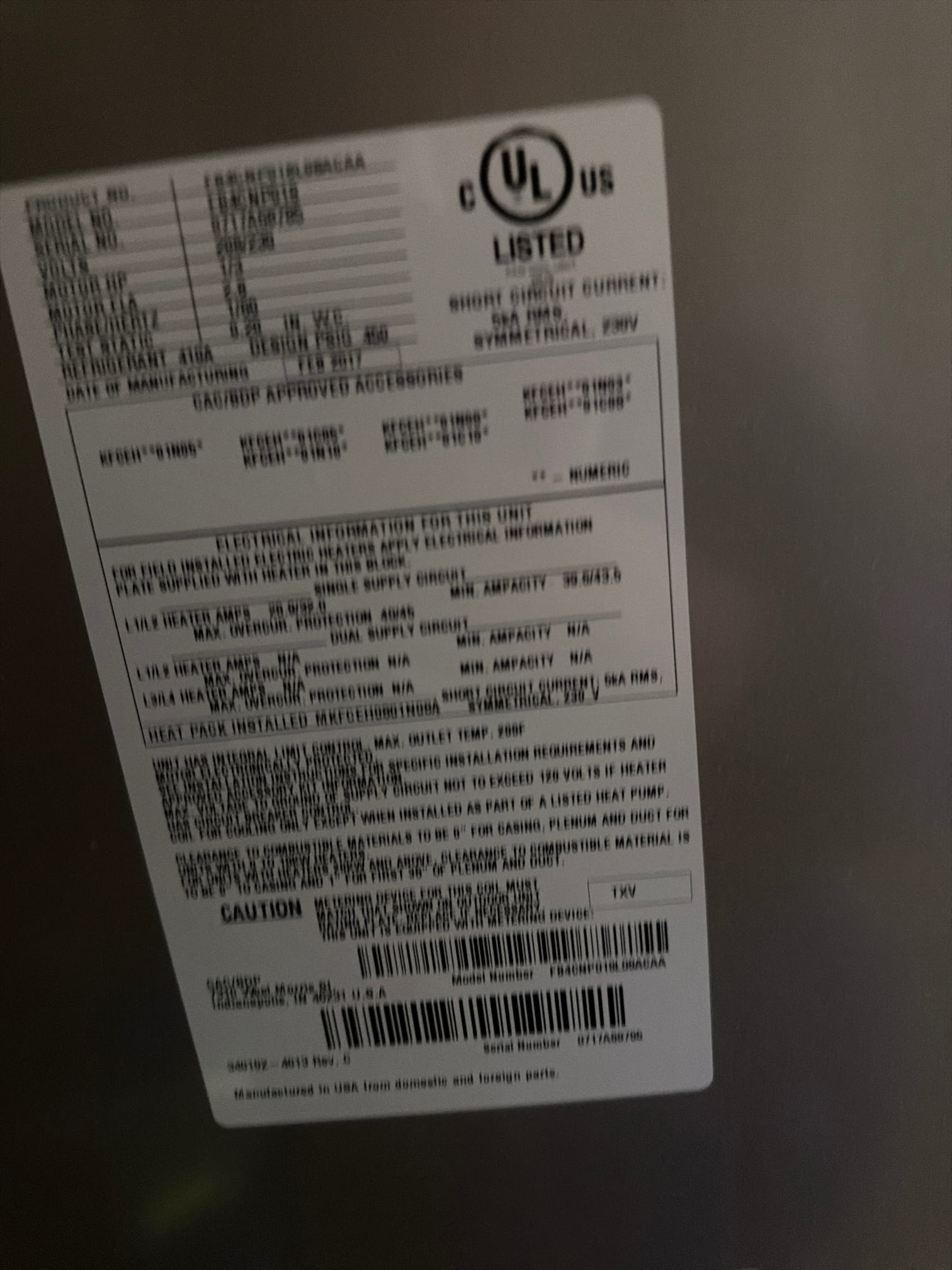 Upon inspection, the heat pac was found to be non-functional and in need of replacement. I carefully removed the old unit, ensuring no damage to surrounding areas. I then installed a new, high-quality heat pac, making sure it was securely connected and tested for proper functionality. The new heat pac was calibrated to ensure optimal performance, providing reliable warmth. The job was completed efficiently, leaving the area clean and the new unit fully operational.