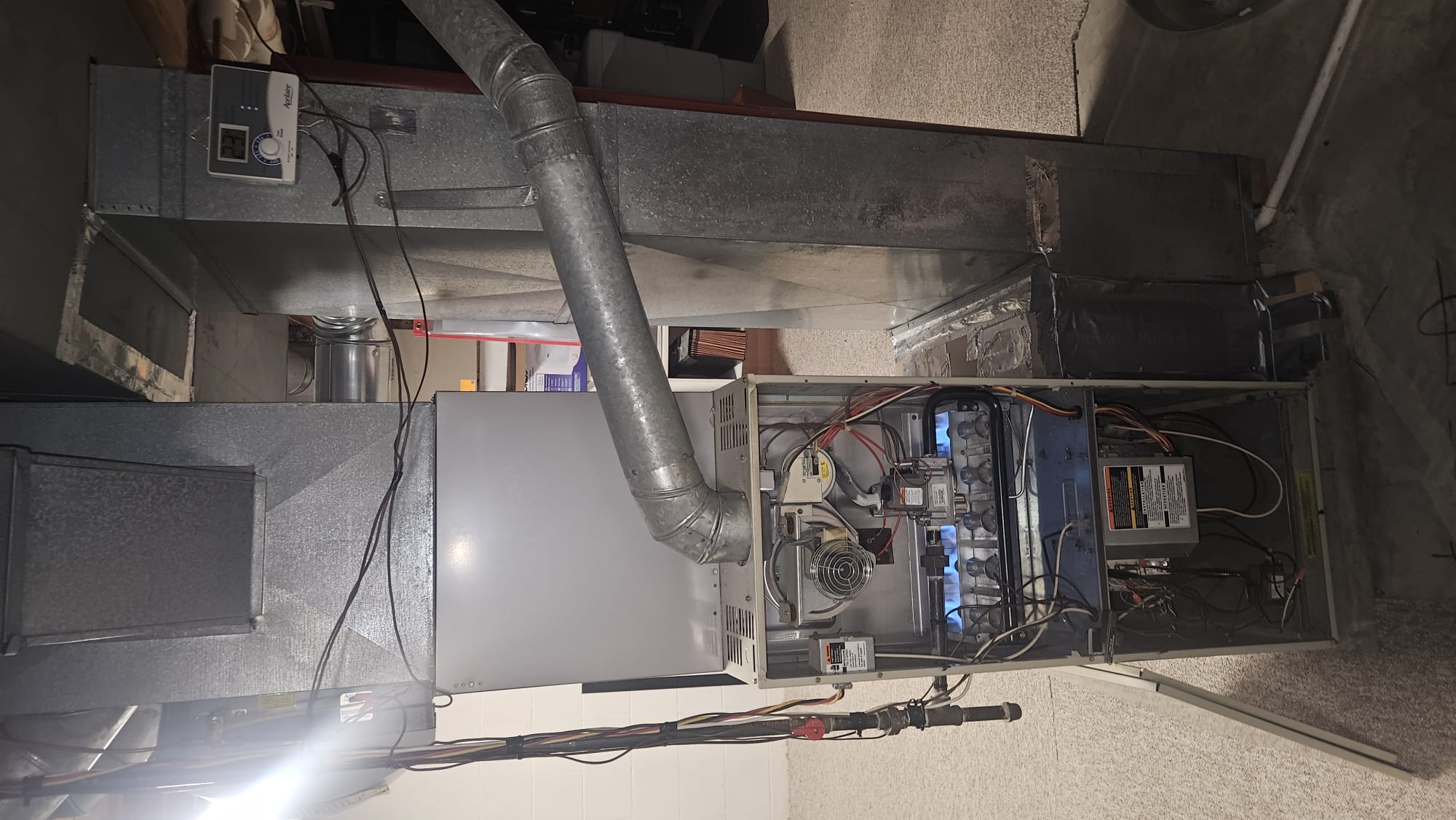 Upon arrival, I identified that the thermostat was not functioning properly, causing issues with the heating system. I began by turning off the power to the heating system to ensure safety during the replacement process. I then removed the old thermostat, carefully noting the wiring configuration for accurate reattachment. After installing the new thermostat, I reconnected the wires and secured the device to the wall. I powered the system back on and conducted a thorough test to confirm that the heating was functioning correctly. The new thermostat responded promptly to temperature adjustments, ensuring optimal heating performance. The job was completed efficiently, restoring reliable heating to the system.