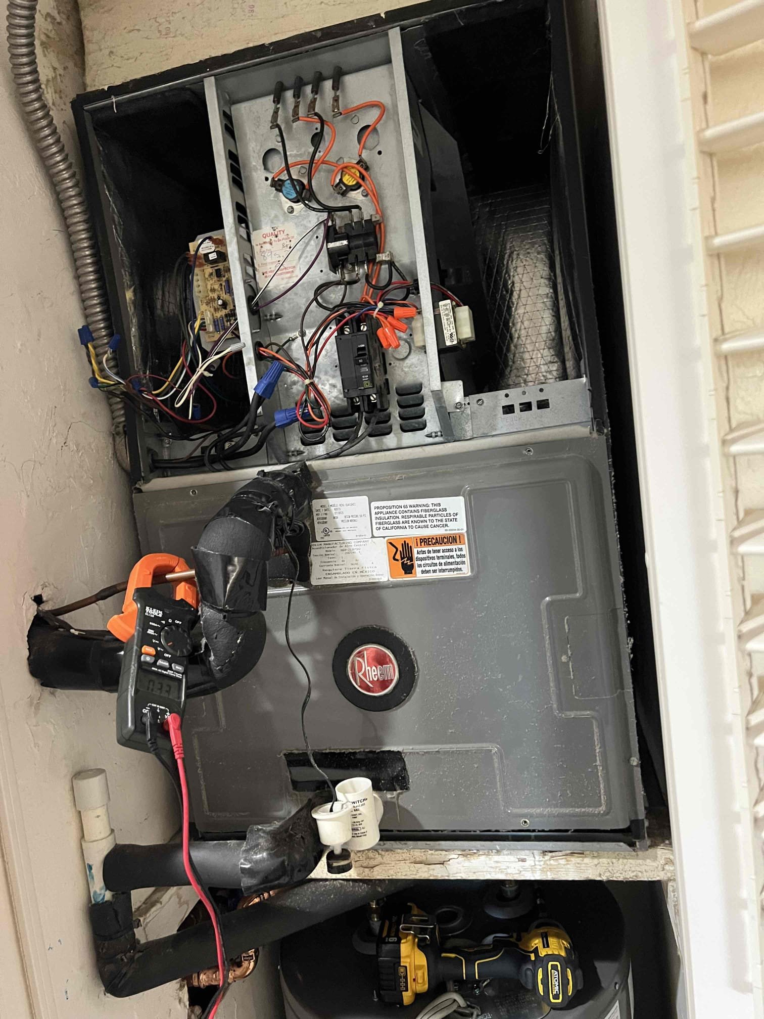 Upon arrival, I diagnosed an issue where the heating system was signaling for heat but was not providing power to the heat strips. After a thorough inspection, it was determined that the sequencer was faulty. I ordered a replacement sequencer and installed it, ensuring all connections were secure and the system was properly calibrated. Post-installation, I tested the system to confirm that the heat strips were receiving power and operating correctly. The client was pleased with the resolution and the restored functionality of their heating system.