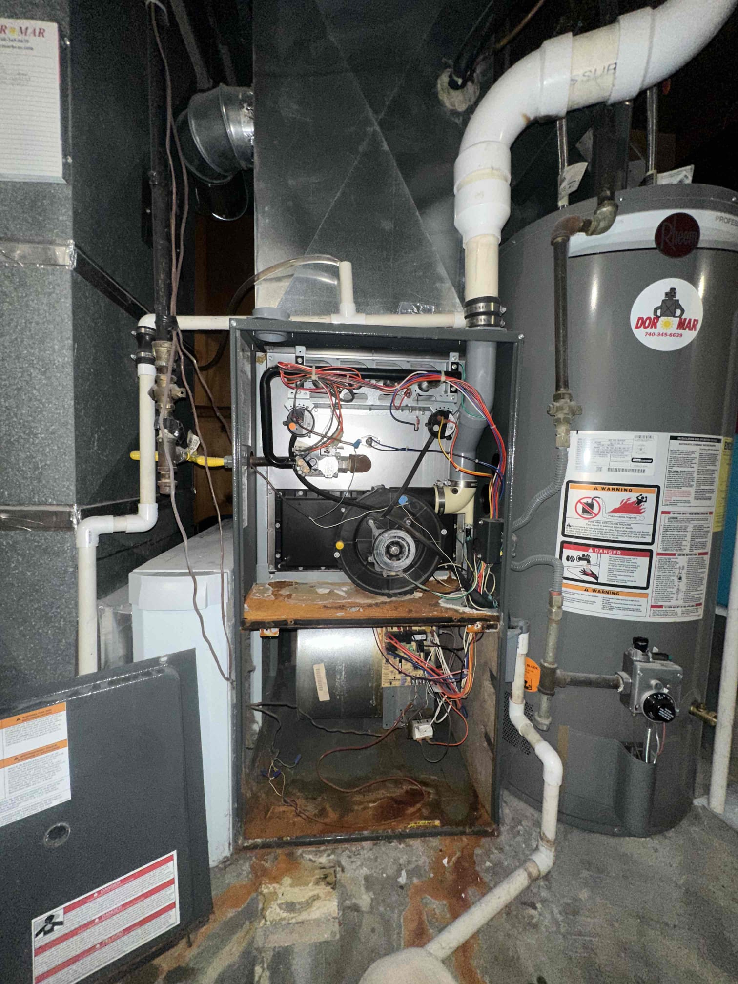 The furnace replacement process began with a thorough inspection of the existing system to identify any issues. I carefully dismantled the old furnace, ensuring all components were safely removed. A new, energy-efficient furnace was then installed, complete with fresh ductwork and necessary connections. Rigorous testing was conducted to confirm optimal performance and safety. The job concluded with a detailed walkthrough, explaining the new system's features and maintenance tips.