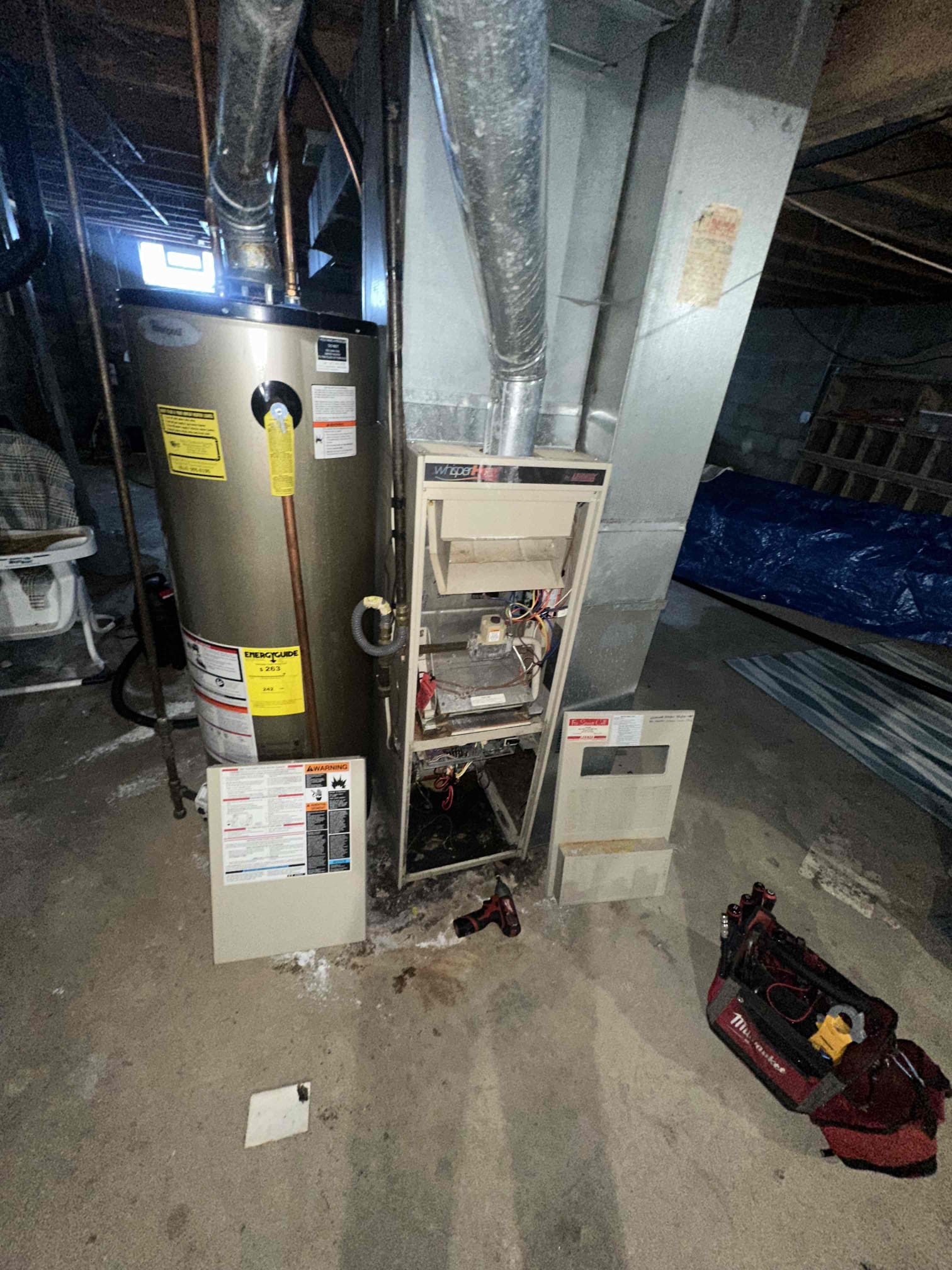 Upon inspection, the existing furnace was found to be outdated and inefficient. After discussing the options with the client, it was decided to replace the furnace with a more energy-efficient model. I coordinated the replacement, ensuring all necessary permits and safety checks were completed. The old furnace was carefully removed, and the new unit was installed, including the ductwork and necessary connections. Performance tests were conducted to confirm optimal operation, and the client was provided with detailed instructions on the new system's usage and maintenance. The job was completed to the client's satisfaction, enhancing both comfort and energy efficiency.