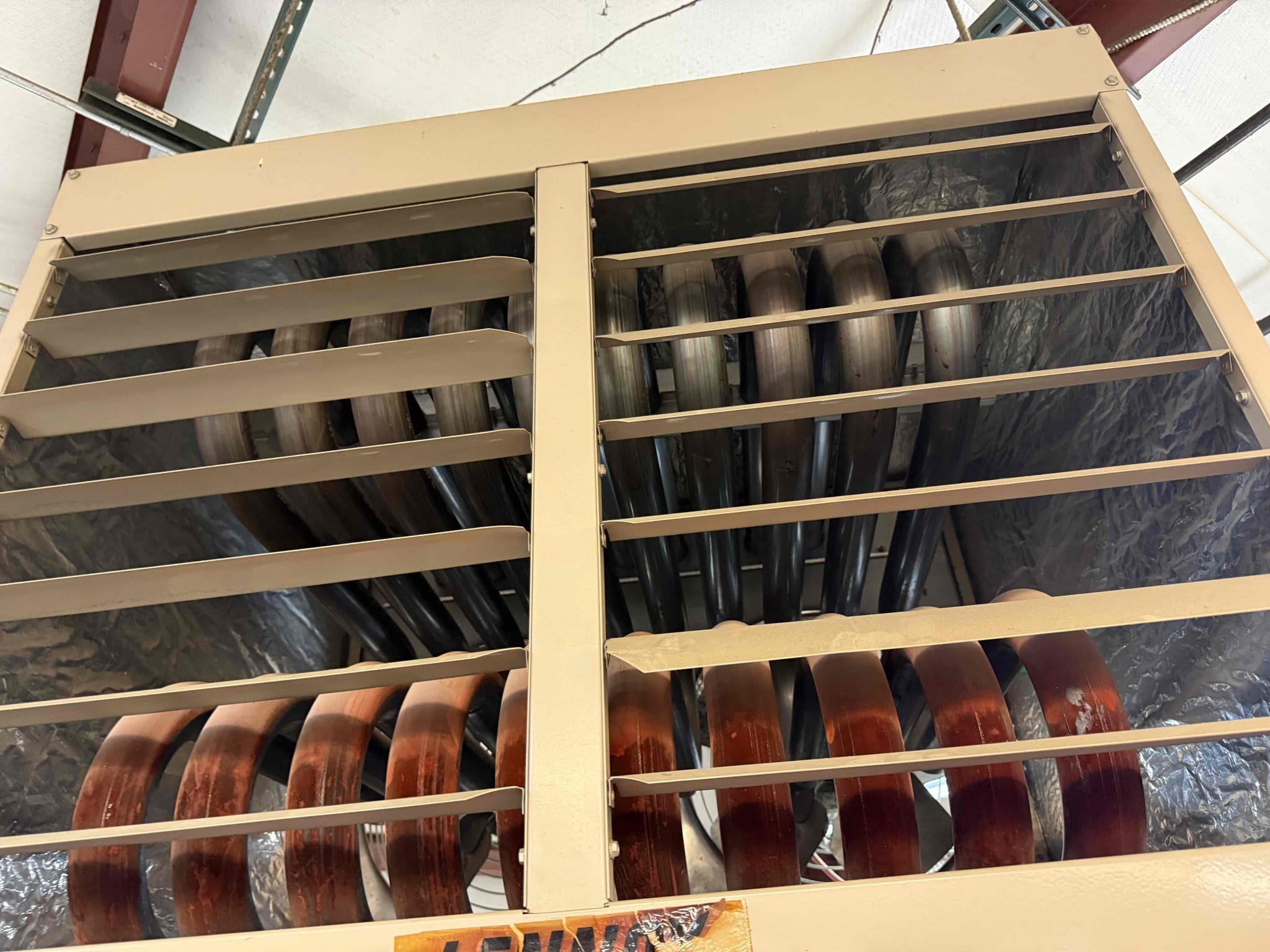 Upon inspection, the hanging heaters were found to be in excellent condition, functioning smoothly and efficiently. Their operation was flawless, ensuring optimal heating performance. However, the air conditioner required attention. After thorough evaluation, it was determined that the compressor needed replacement, along with a refill of the refrigerant. I provided a detailed estimate for the necessary replacement parts and services, ensuring a clear understanding of the required repairs.