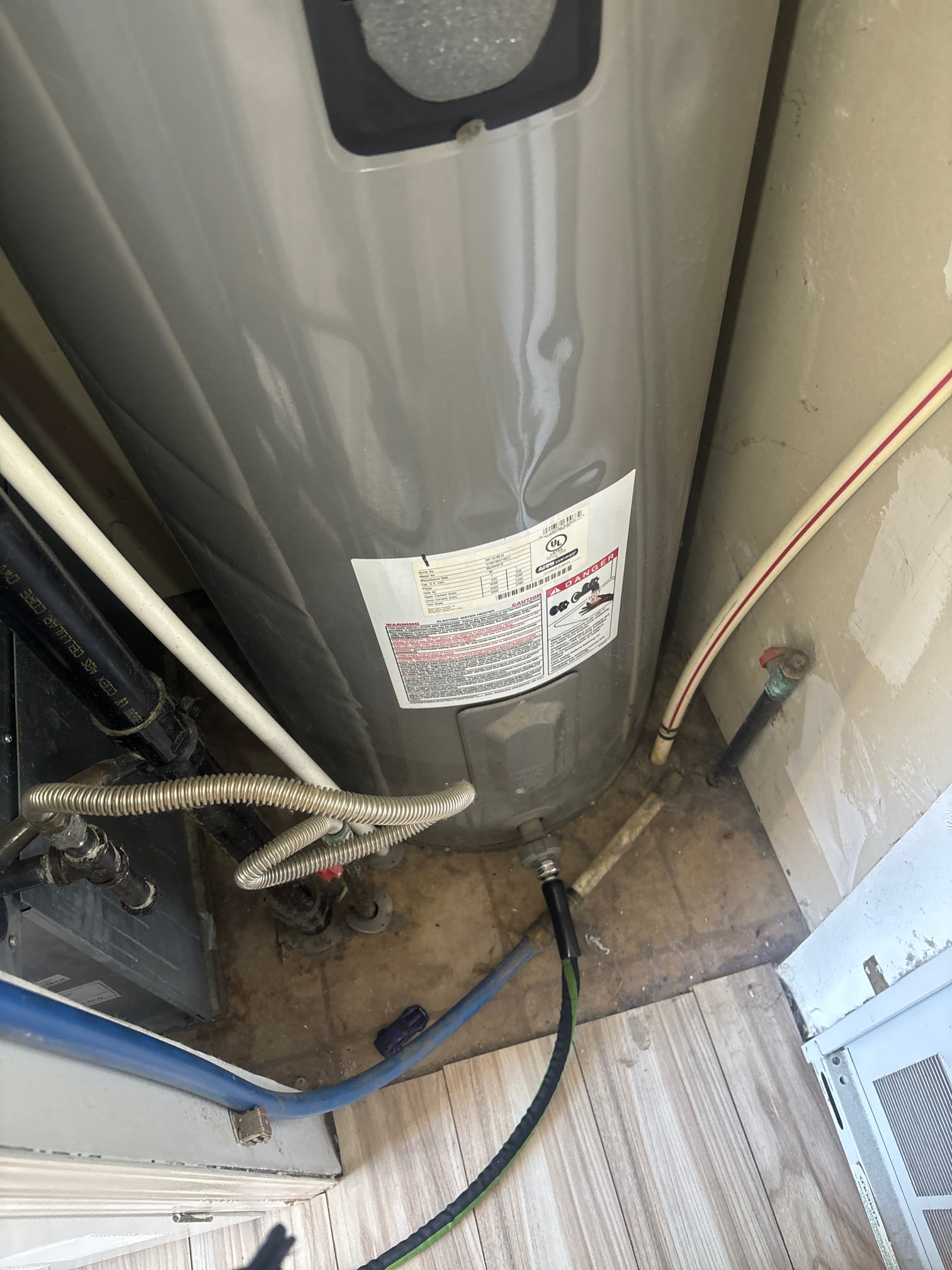 I performed a comprehensive hot water tank flush, ensuring all sediment and mineral deposits were thoroughly removed to enhance efficiency and extend the tank's lifespan. During the maintenance process, I meticulously inspected all plumbing connections, fittings, and pipes for signs of wear, leaks, or corrosion. I checked the anode rod to ensure it was functioning correctly and replaced it if necessary. Additionally, I evaluated the water temperature and pressure settings, making adjustments to optimize performance. The inspection included a review of the tank's insulation and safety features, ensuring everything was in proper working order. This thorough maintenance helps prevent future issues and ensures the system operates safely and efficiently.