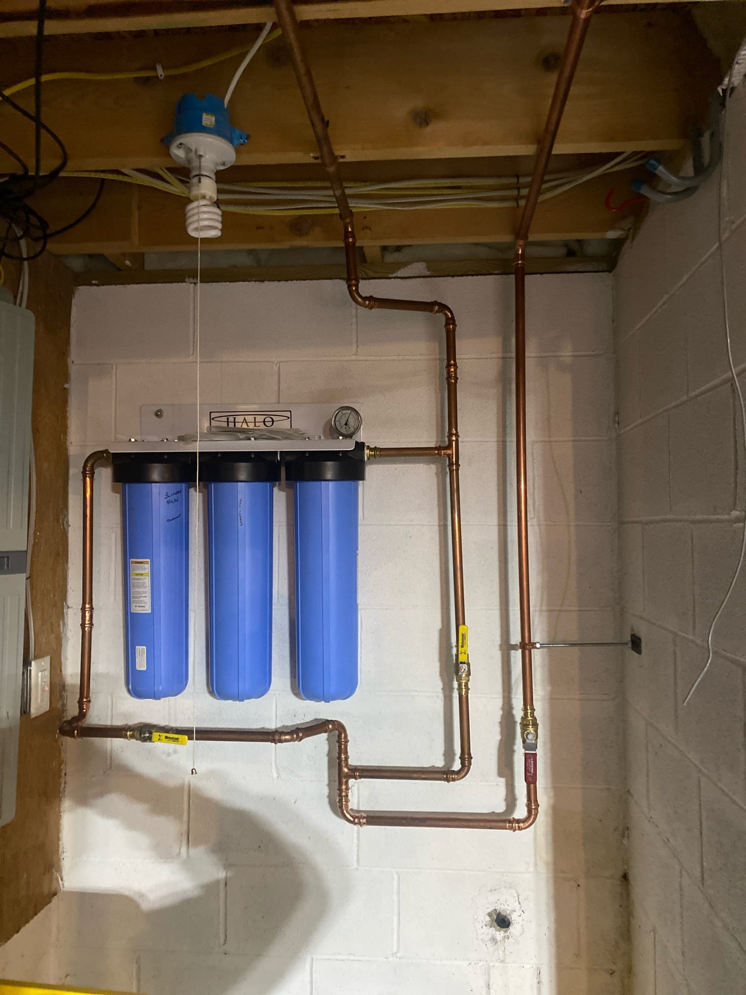 This project involved replacing the domestic water feed line that runs underground into the foundation. We meticulously tied into the existing meter and reconfigured the plumbing inside the home to ensure seamless integration. The entire process was completed within a single day. We took care of all necessary permits and property-related documentation associated with this project. Our team was responsible for the direct scope of work, ensuring that the yard was left in a rough-graded condition. We appreciate the opportunity to serve you and thank you for choosing our company.