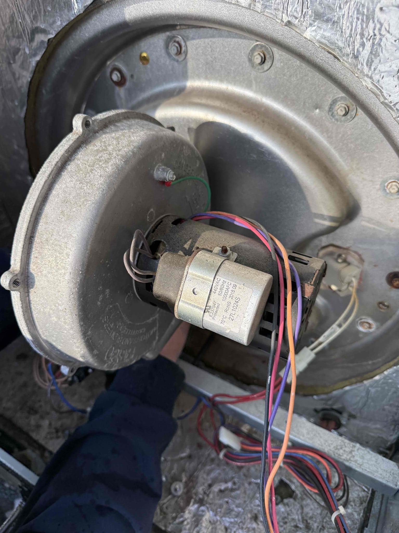 This is an estimate to replace the induction motor assembly in your appliance. After a thorough inspection, it was determined that the motor assembly needs to be replaced due to wear and tear. The necessary parts are currently one day out but will be available for installation upon arrival. The replacement process involves disassembling the affected area, removing the old motor assembly, and installing the new one. Once completed, the appliance will be tested to ensure proper functionality. If you approve the estimate, we will schedule the replacement promptly. Thank you for choosing our services.