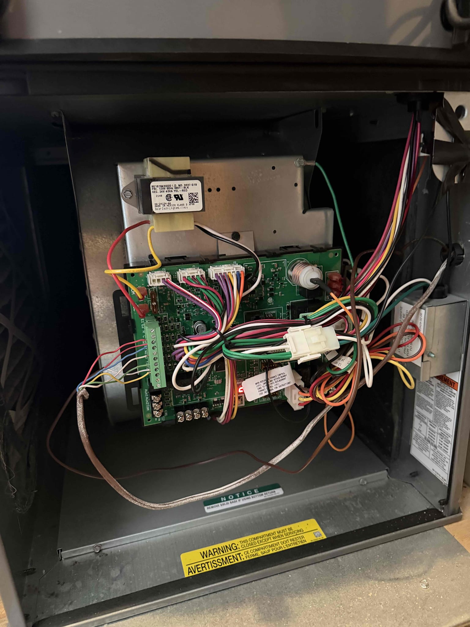 Pataskala, OH - Our team successfully completed a critical task involving the replacement of the control board and contactor for the client's system. We began by carefully diagnosing the issues with the existing components, ensuring that the new parts would be compatible and effective. The old control board and contactor were meticulously removed, taking care to avoid any damage to surrounding components. We then installed the new control board, programming it to match the system's specifications. The new contactor was also installed, ensuring it was securely connected and functioning properly. Throughout the process, we maintained high standards of safety and efficiency. The system was thoroughly tested to confirm that the new components were operating as intended, providing the client with reliable and improved performance.
