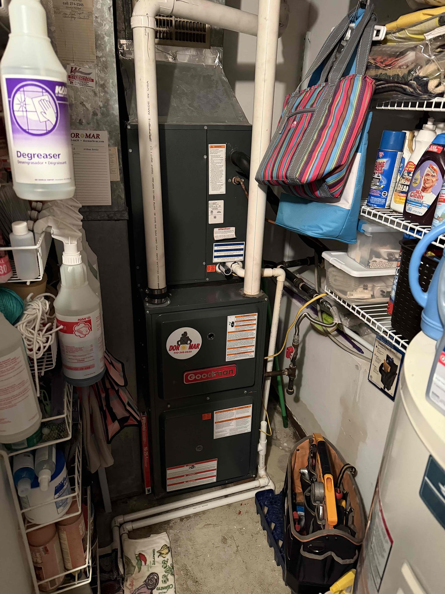 Columbus, OH - I performed a comprehensive furnace maintenance service, which included a thorough inspection and cleaning of the furnace components. I also cleaned the ducts to ensure optimal airflow and efficiency. I communicated with the customer about the need for duct cleaning and scheduled a follow-up conversation with the wife to discuss further maintenance options. This proactive approach ensures the furnace operates smoothly and efficiently.