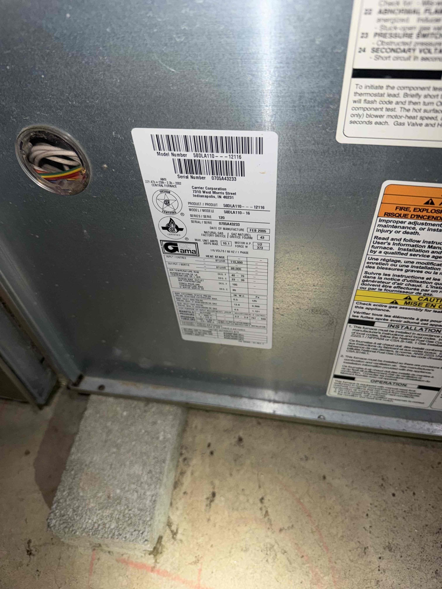 Lewis Center, OH - I received an online authorization for a furnace replacement due to significant cracks in the system, which posed safety risks related to carbon monoxide exposure. I contacted the suppliers to verify the warranty status. After thorough verification, the supplier confirmed that the system was out of warranty. I ensured all safety protocols were followed during the inspection and replacement process, prioritizing the safety and comfort of the household.