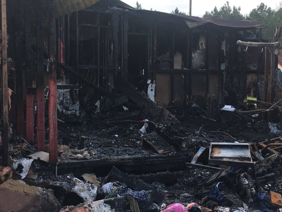 Remove smoke odor caused from fire damage. House next-door had a fire and smoke rolled into the house We are removing smoke odor from attic garage and inside of house.