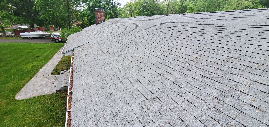 Westport, CT - Roof replacement, new Owen's Corning roof system will be installed in a few weeks. Westport, CT - Roof replacement, new Owen's Corning roof system will be installed in a few weeks.