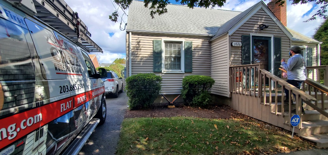 Fairfield, CT - Roof replacement, we will install a new GAF TIMBERLINE roof system. Fairfield, CT - Roof replacement, we will install a new GAF TIMBERLINE roof system.