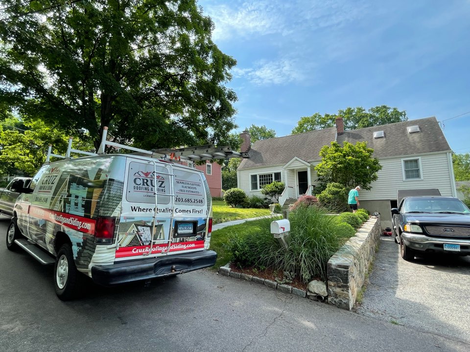Fairfield, CT - Roof replacement Client asked us for our best 30 year shingle. As roofing experts We will be installing a Owens Corning total roof protection system. Fairfield, CT - Roof replacement Client asked us for our best 30 year shingle. As roofing experts We will be installing a Owens Corning total roof protection system.