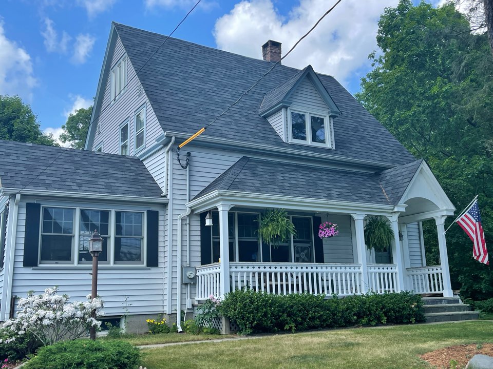 Greenwich, CT - Roof replacement, new GAF timberline roof system. Greenwich, CT - Roof replacement, new GAF timberline roof system.