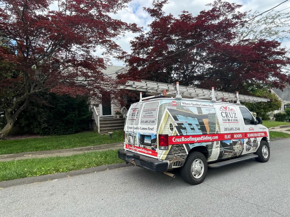 Fairfield, CT - Roof replacement Client roof has lot of storm damaged. We will guide them to have their insurance pay for a new roof. Fairfield, CT - Roof replacement Client roof has lot of storm damaged. We will guide them to have their insurance pay for a new roof.