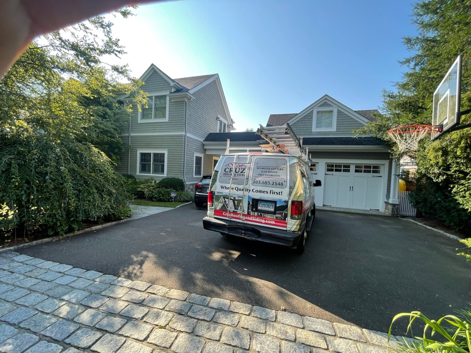 Greenwich, CT - Roof replacement In Riverside Connecticut, we will be installing a new Owens corning total roof protection system in color slate stone gray. Greenwich, CT - Roof replacement In Riverside Connecticut, we will be installing a new Owens corning total roof protection system in color slate stone gray.
