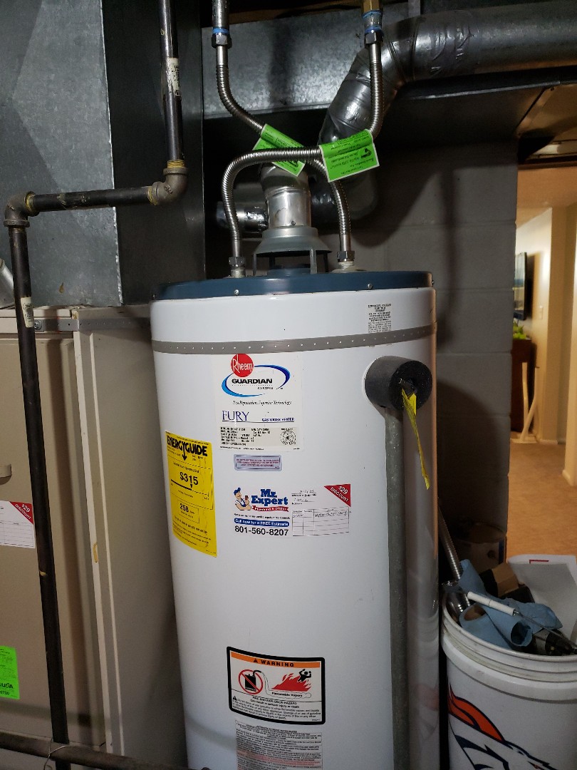 Water heater repair in Cottonwood Heights, Utah.