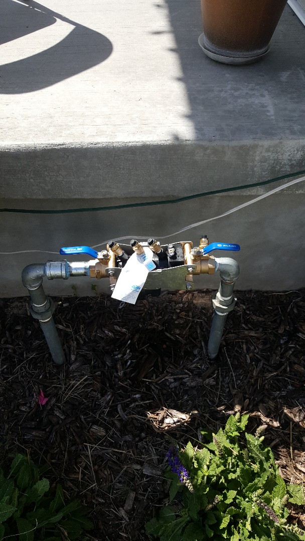 Replacing backflow prevent in South salt lake city 