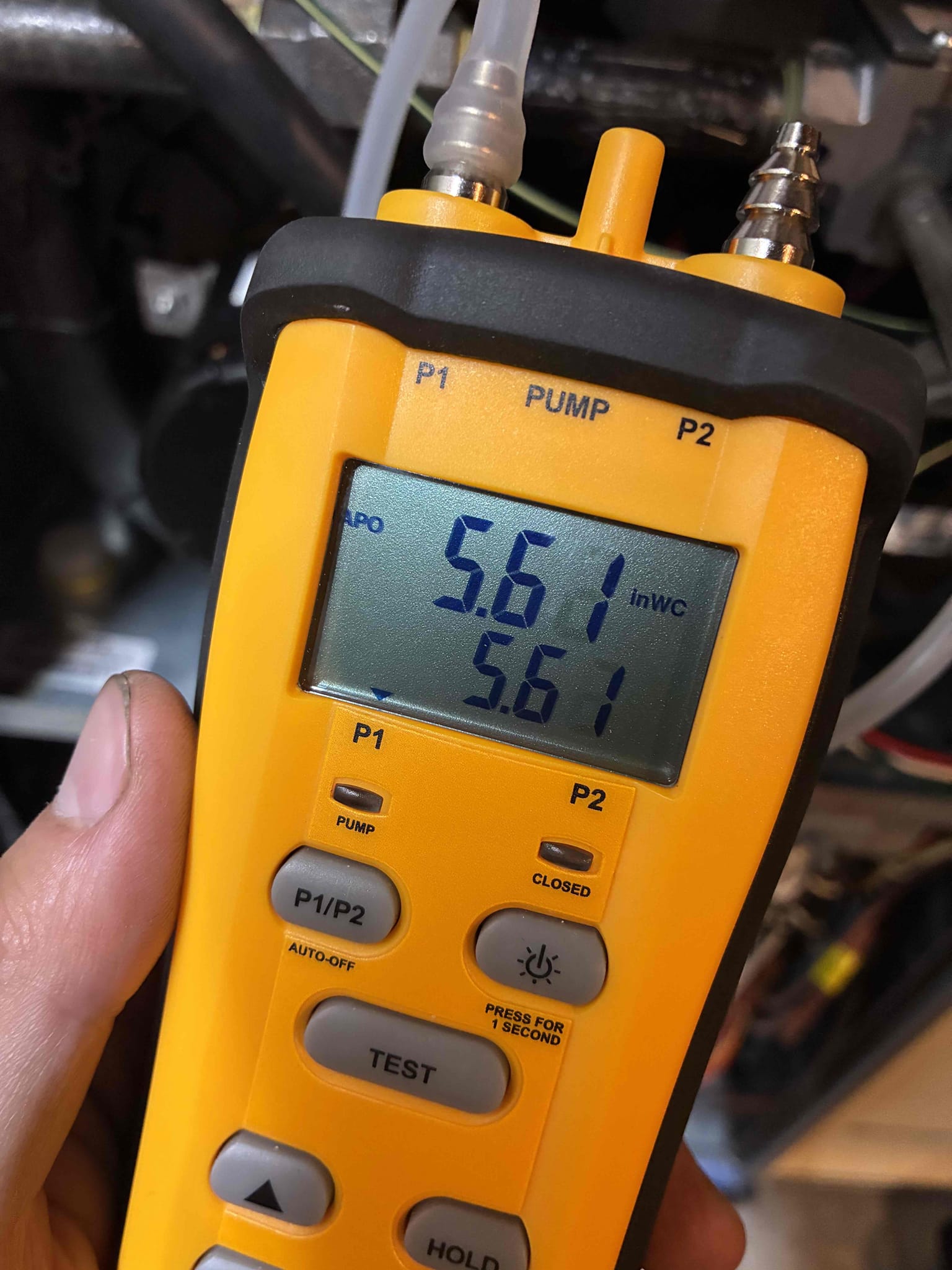I performed a furnace maintenance. I started off with checking all the wiring and tubing connections and everything looked good. I checked the inducer motor capacitor, and that was inspect. I replaced the air filter that the client supplies. I replaced the humidifier pad. I flushed the trap and the condensate pump with cleaner. I ran the unit and checked the gas pressures and they were inspect. I did a combustion analyzer test for CO,CO2 and oxygen levels and they were within manufacture specifications. Everything looks and runs great!
