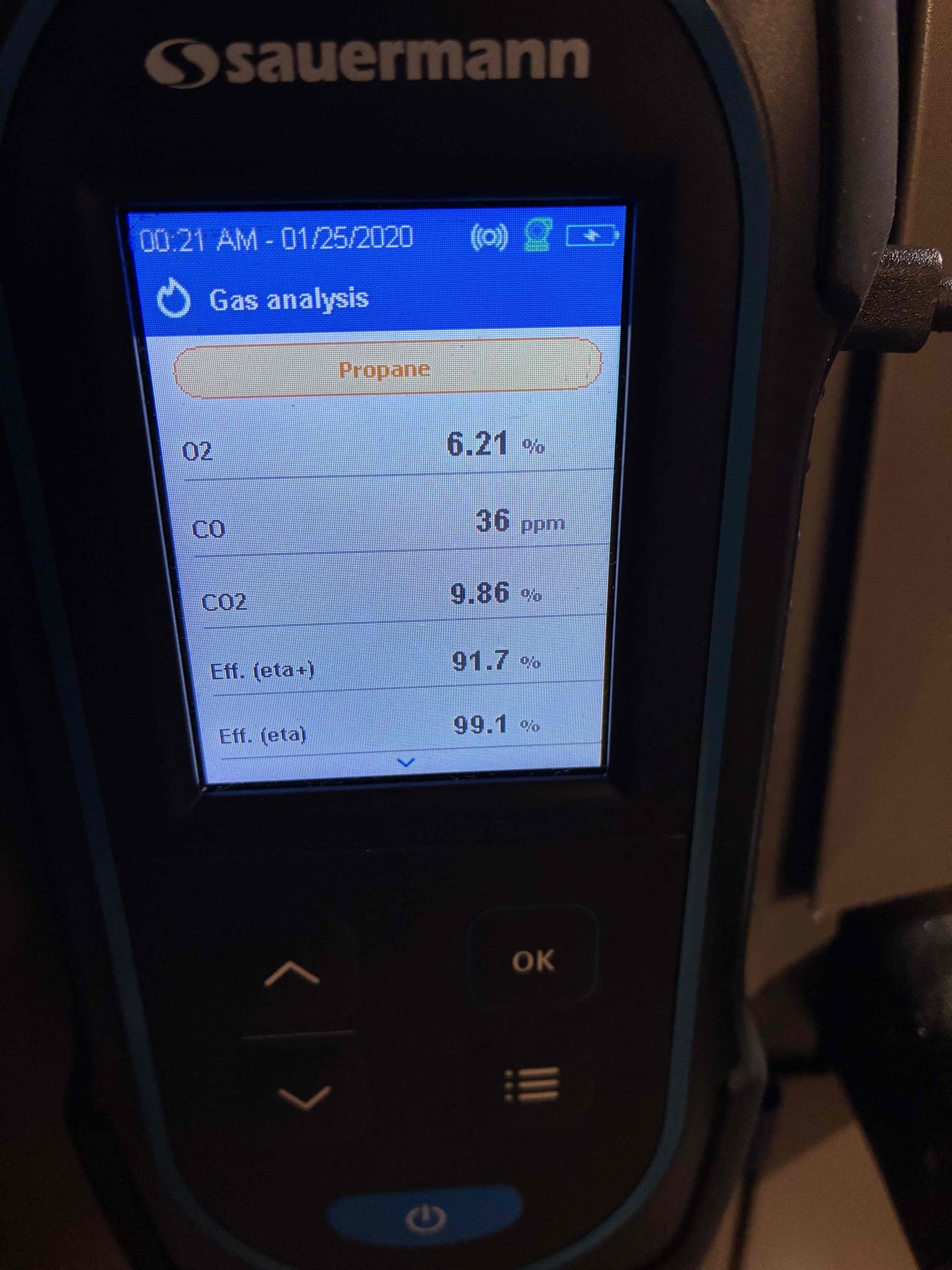I performed a furnace maintenance. I checked all electrical connections and everything looked good. I replaced the humidifier pad. I replaced the air filter that the client supplies. I checked the gas pressures and those were inspect. I ran the unit in high and low fire and performed a combustion analyzing test. I checked the CO, CO2 and oxygen levels and everything was within manufacturer specifications.  I performed a furnace maintenance. I checked all electrical connections and everything looked good. I replaced the humidifier pad. I replaced the air filter that the client supplies. I checked the gas pressures and those were inspect. I ran the unit in high and low fire and performed a combustion analyzing test. I checked the CO, CO2 and oxygen levels and everything was within manufacturer specifications.