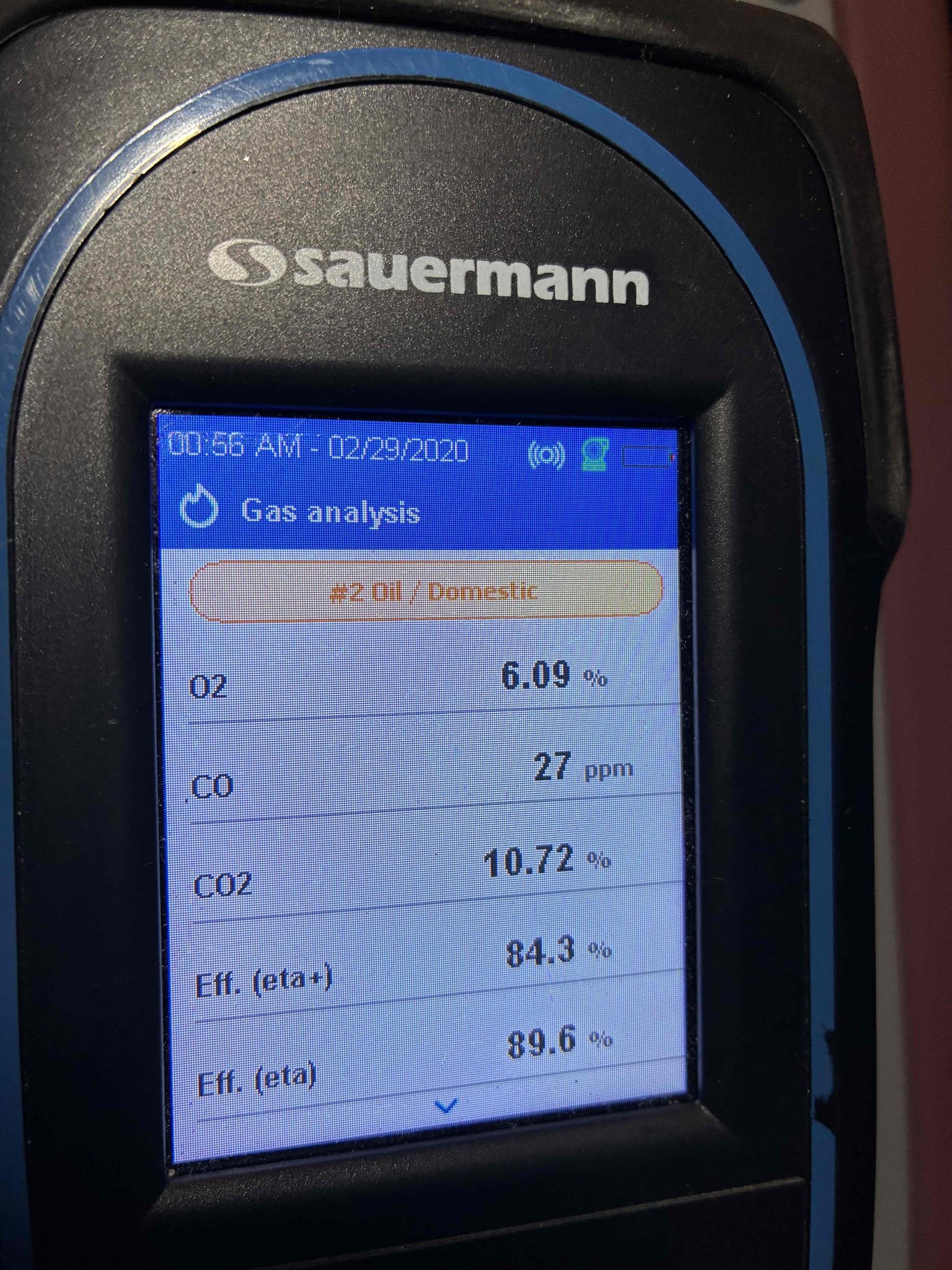 Amherst, NH - I completed the oil furnace maintenance today. I replaced the oil filter, the pump strainer, and the nozzle. I vacuumed out the heat exchanger. Lastly I ran the unit and performed a combustion analyzer test to check for CO, CO2 and oxygen levels and everything was running great. The humidifier isn’t hooked up so we have to come back with a part to rewire it. The client also noticed that the furnace was tripping the breaker. I couldn’t find anything that would make that happen. When mark comes back he will rehook up the humidifier and look into why the furnace kept tripping the breaker. Amherst, NH - I completed the oil furnace maintenance today. I replaced the oil filter, the pump strainer, and the nozzle. I vacuumed out the heat exchanger. Lastly I ran the unit and performed a combustion analyzer test to check for CO, CO2 and oxygen levels and everything was running great. The humidifier isn’t hooked up so we have to come back with a part to rewire it. The client also noticed that the furnace was tripping the breaker. I couldn’t find anything that would make that happen. When mark comes back he will rehook up the humidifier and look into why the furnace kept tripping the breaker.