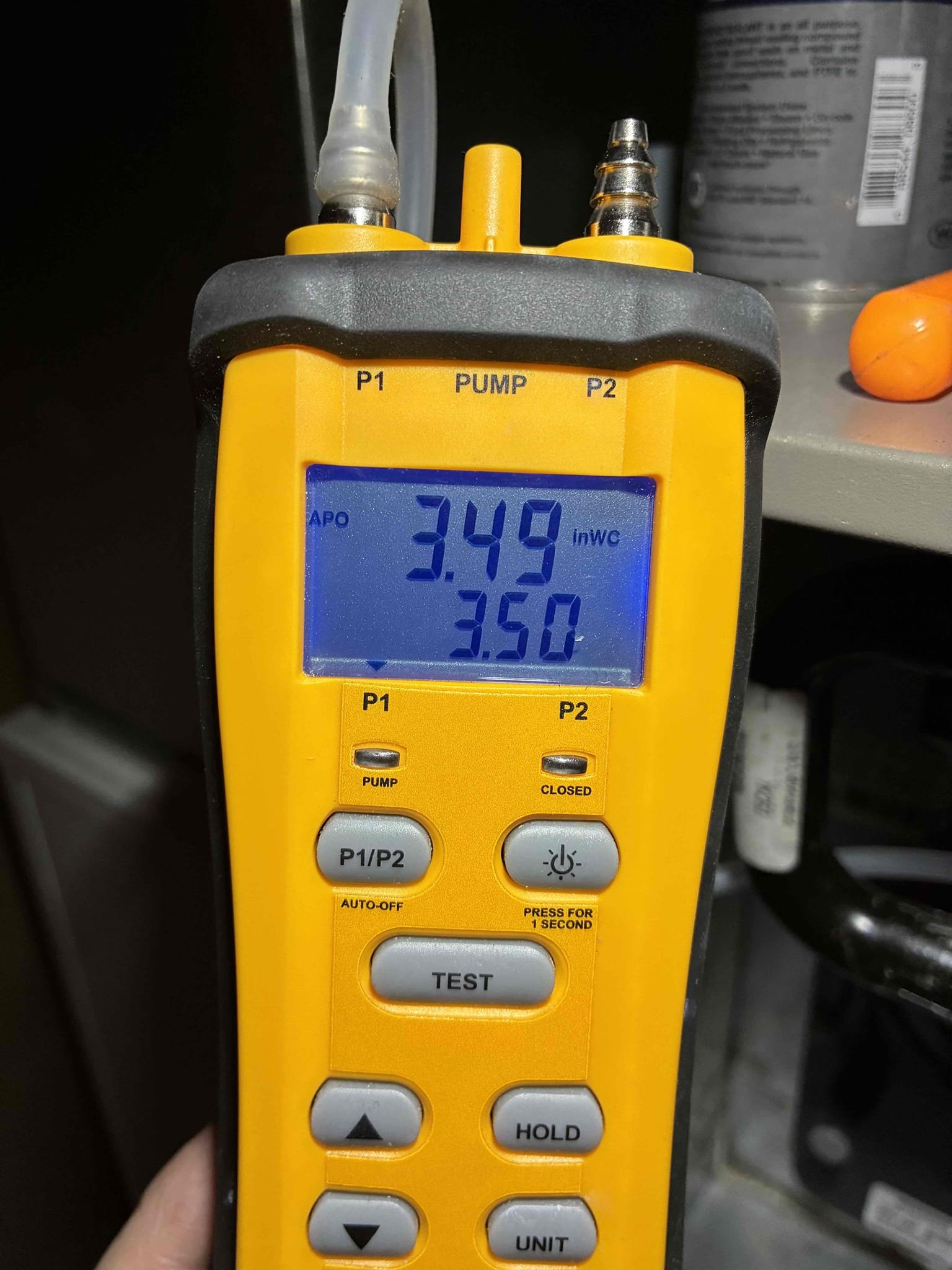 I replaced the modulating gas valve today. I checked operation and everything was running perfect. I also completed the furnace maintenance today as well. The air filter that was in it looked brand new so I didn’t replace it. I replaced the humidifier pad. Cleaned the flame sensor. I checked all the wiring connections and everything looked good. I tested incoming and outgoing gas pressures and everything was according to manufacturer specifications. Lastly, I ran the unit in high and low fire and performed a combustion analyzer test. This test checks for CO, CO2 and oxygen levels and everything was running great. I noticed that there is corrosion on the plug going into the gas valve that wasn’t able to be cleaned off. I let the clients know and told them that I would send them over an estimate to replace the wiring harness. 