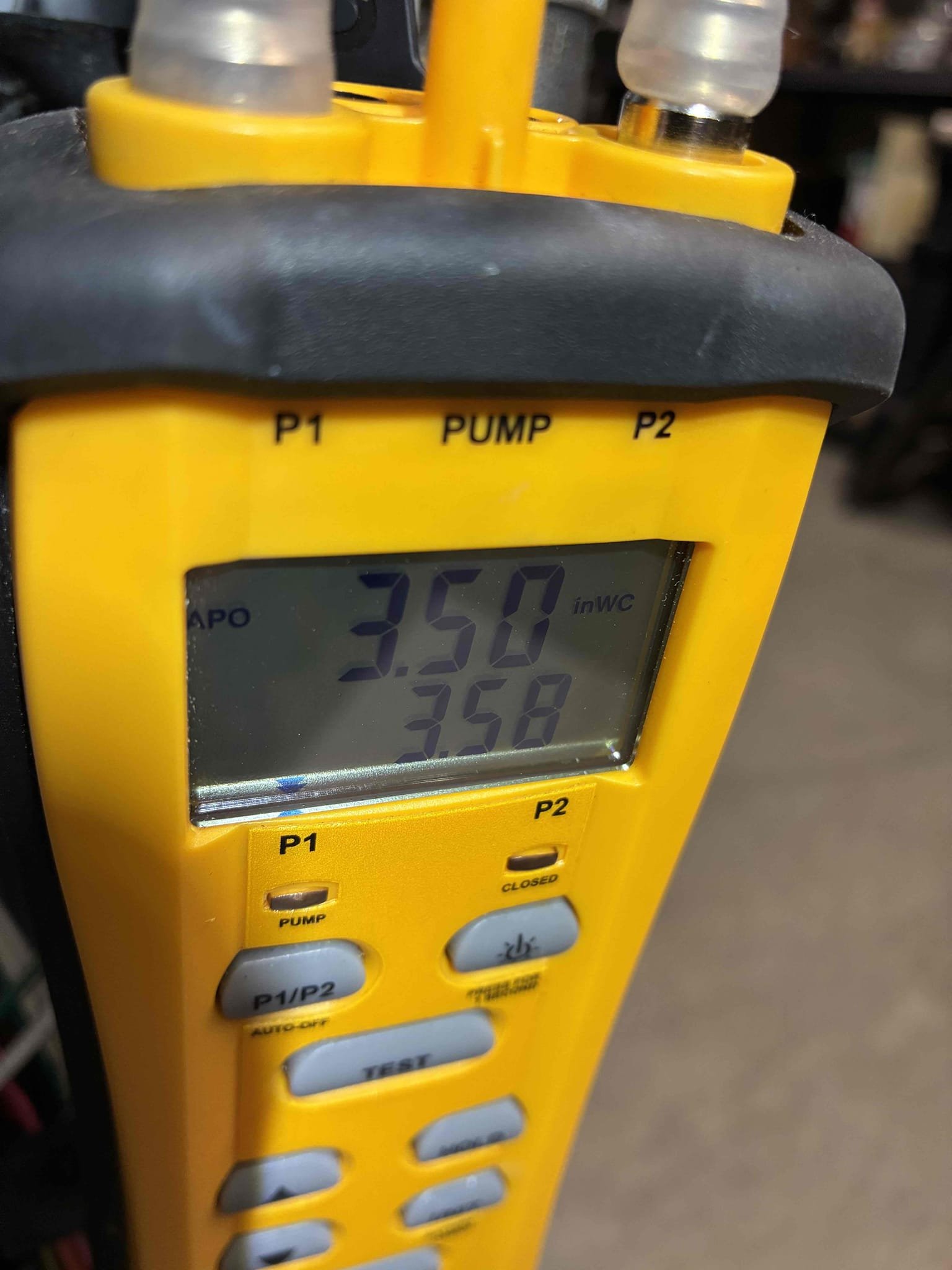 Completed the gas furnace maintenance. I start off checking all the wiring connections and everything looked good. The air filter looks brand new so I didn’t replace it. I replaced the humidifier pad and turned on the humidifier for winter mode. I pulled and cleaned the flame sensor. I checked incoming and outgoing gas pressures and everything was according to manufacturer specifications. Lastly I ran the unit in low and high fire and performed a combustion analyzer test to check for CO, CO2 and oxygen levels and everything was running great.