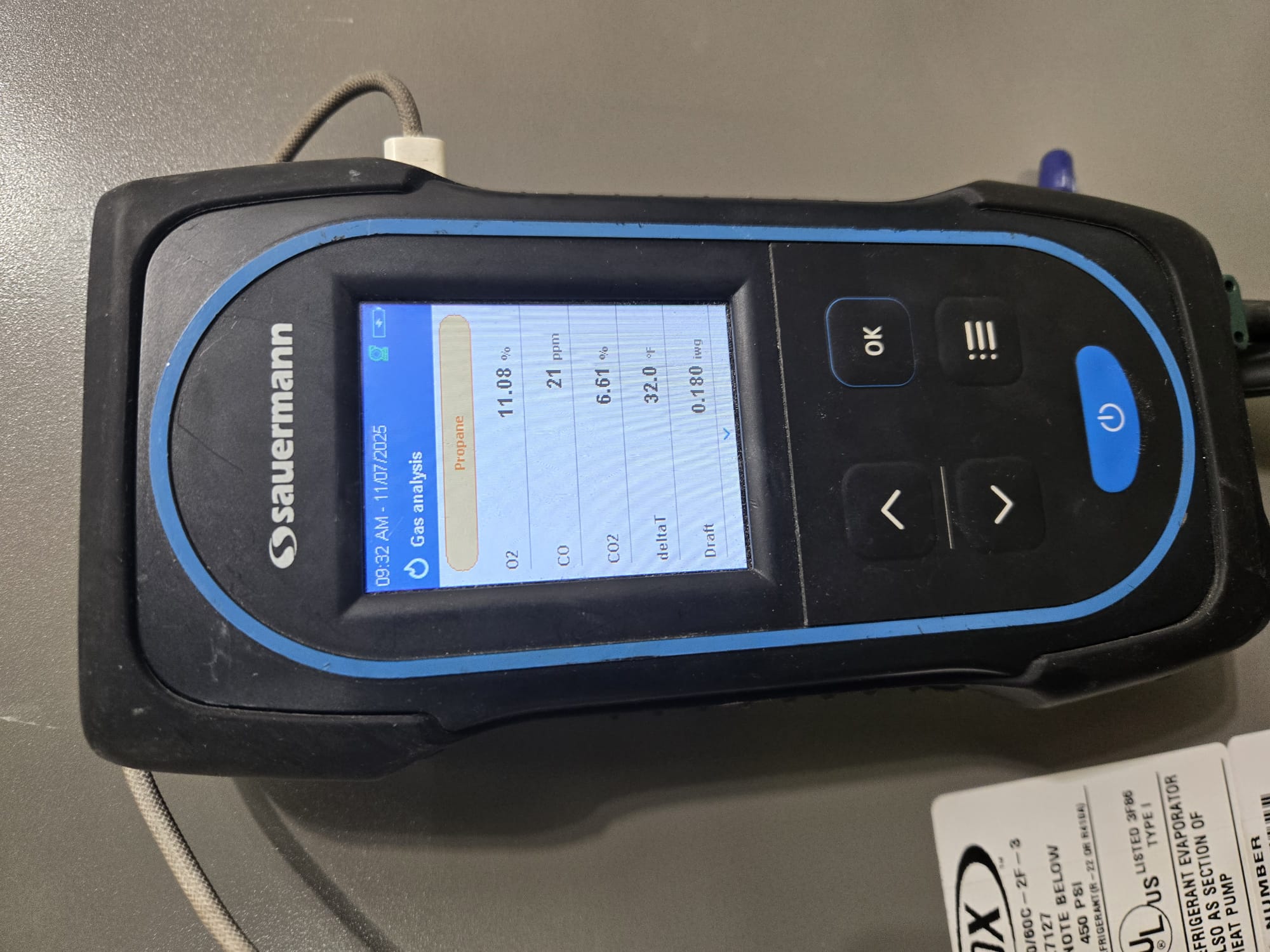 Furnace maintenance went great today. We had to clean the burners to achieve a safe co.bustion reading. They need to be replaced. We will provide a quote for new burners and the silicone exhaust piece.