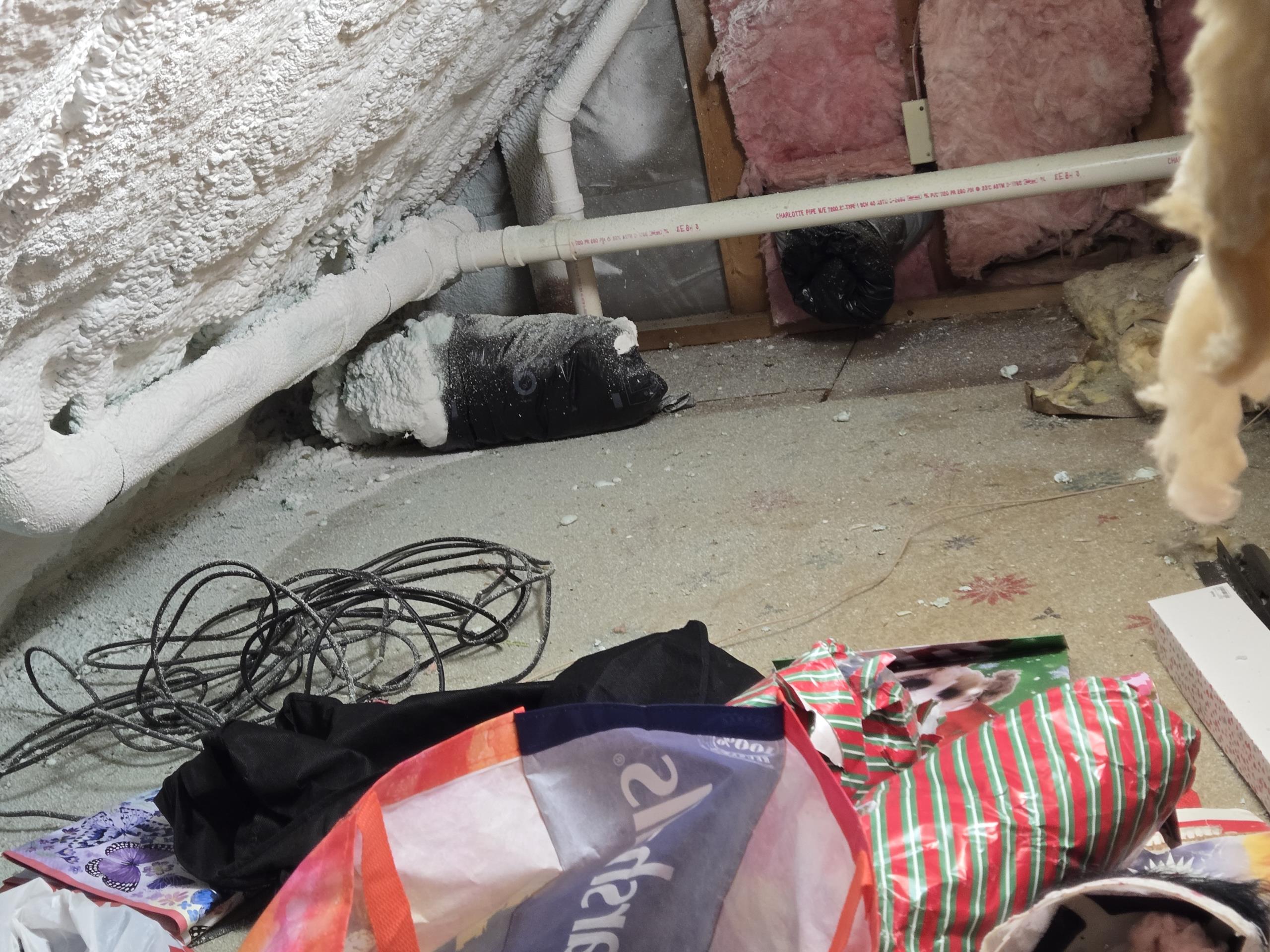 Replacement of the existing Lennox heating and cooling system with a new high-efficiency Lennox system. The existing system will be removed.

The yellow CSST gas line drop will be replaced with solid black iron piping. Venting will be redone for the new furnace to meet current standards. A new condensate pump will be installed. The return drop will be modified to integrate a new humidifier and a new AirBear filtration system, ensuring healthy indoor air quality.

We will go through all exposed ductwork joints, taping and sealing them. Additionally, a section of flex ductwork on the second floor that was disconnected by insulators will be reconnected. A new Wi-Fi thermostat will be installed for system control.