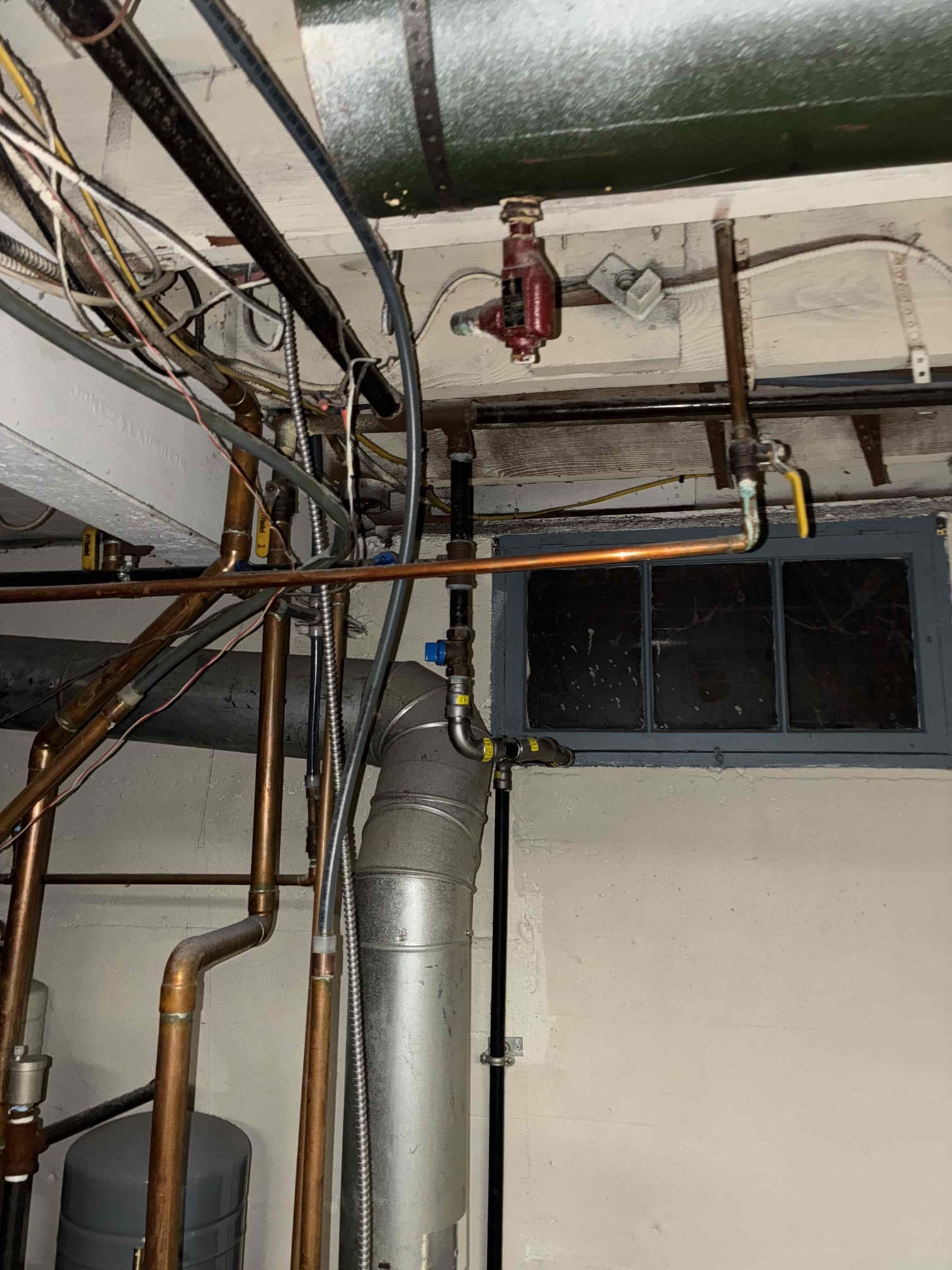 Completed the gas boiler maintenance today. I removed all the burner tubes and I cleaned them. I cleaned the flame sensor as well. I checked all the boiler accessories and there was no leaking. A bunch of stuff looked new as well. I checked incoming and outgoing gas pressures annd everything was inspect. Lastly I ran the unit and I performed a combustion analyzer test, this checks for CO, CO2 and oxygen levels and everything was running great. The client wants to add on another zone for the mudroom. I added pictures to the notes for Zak.