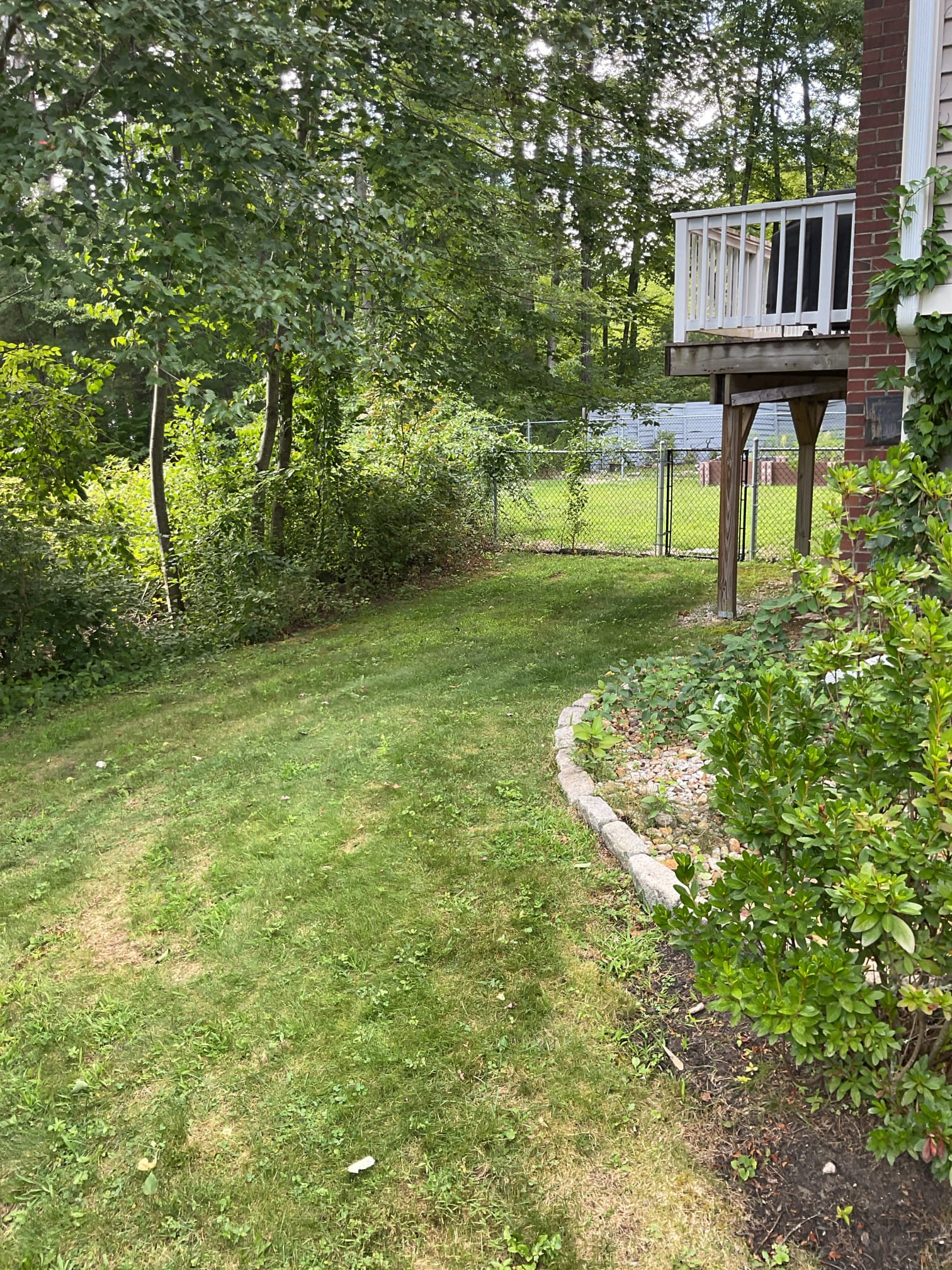 Completed gas piping to gas generator 