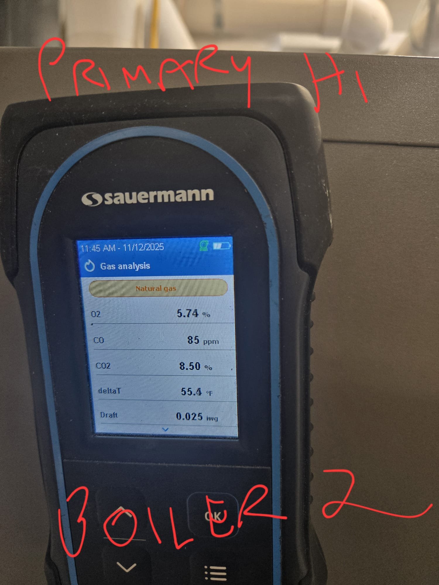 Finish boiler maintenance agreement work.