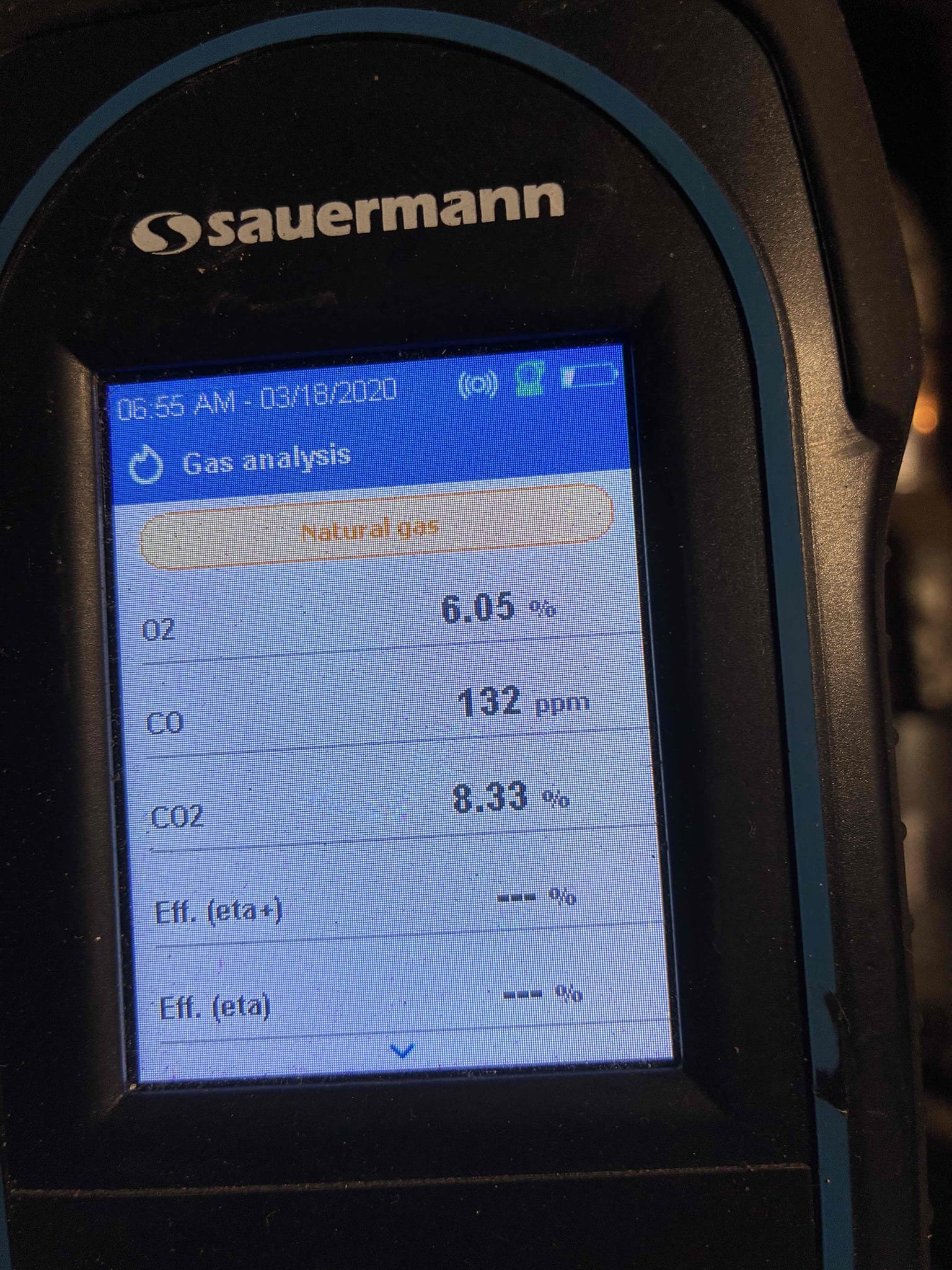 Completed the maintenance on all six gas boilers. Pulled all the burner tubes and cleaned them. Cleaned the pilot assembly as well. Gas sniffed all the pilot tube connections, and found no leaks. Tested incoming and outgoing gas pressure. Performed a combustion analyzer test that checks for CO, CO2 and oxygen levels.
