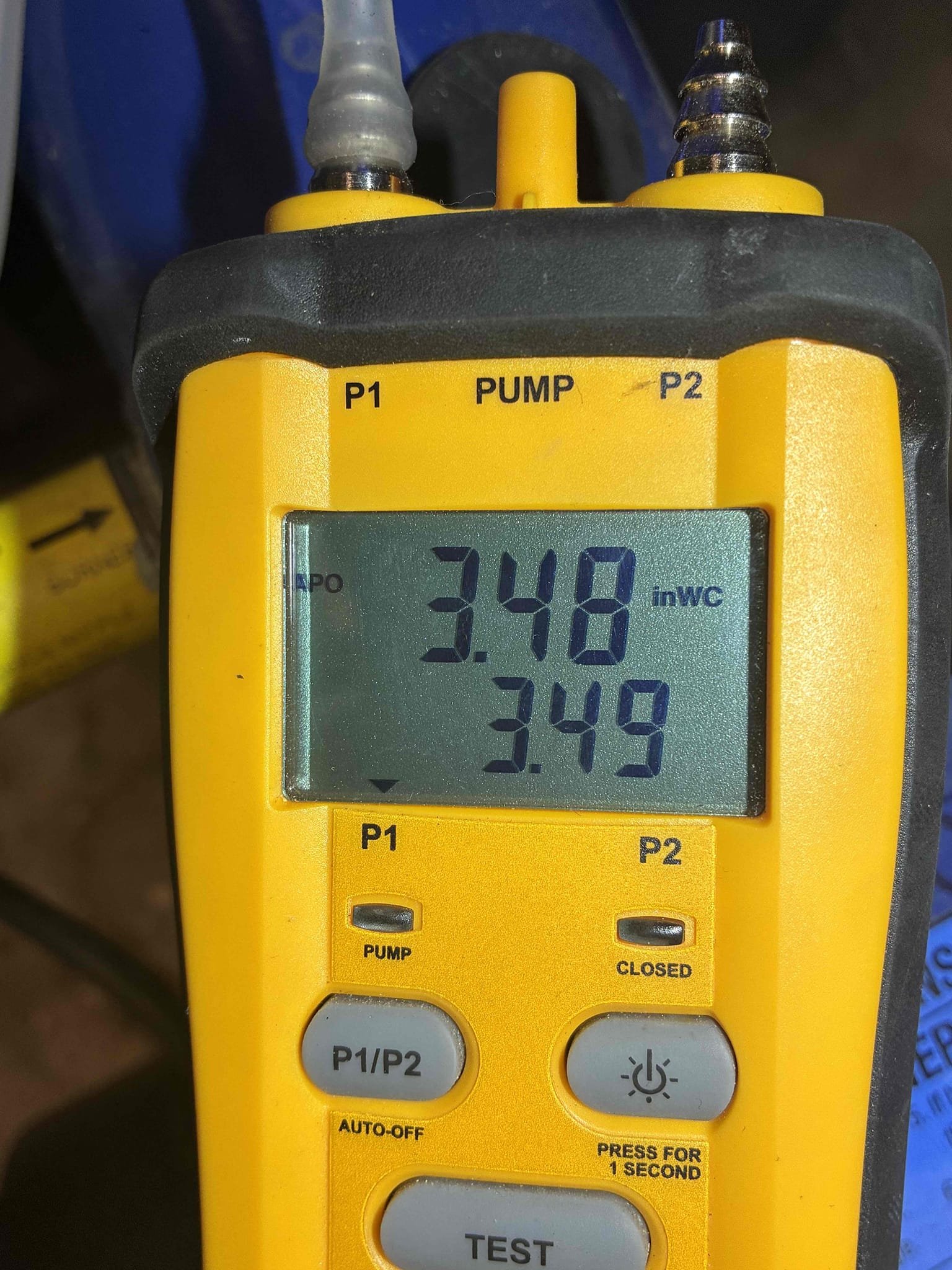 I completed the gas boiler maintenance today. I started off with pulling out the flame and electrode assembly. I cleaned them with a Scotch-Brite pad. Everything inside the blower looked clean. All of the boiler accessories were replaced two years ago, so everything looked great there. I checked incoming and outgoing gas pressures, and everything was in spec. Lastly I ran the unit and performed a combustion analyzer test to check for CO, CO2 and oxygen levels and everything was according to manufacture specifications. I let the client know that we will come out in April to complete the first maintenance on his Mitsubishi mini splits. 