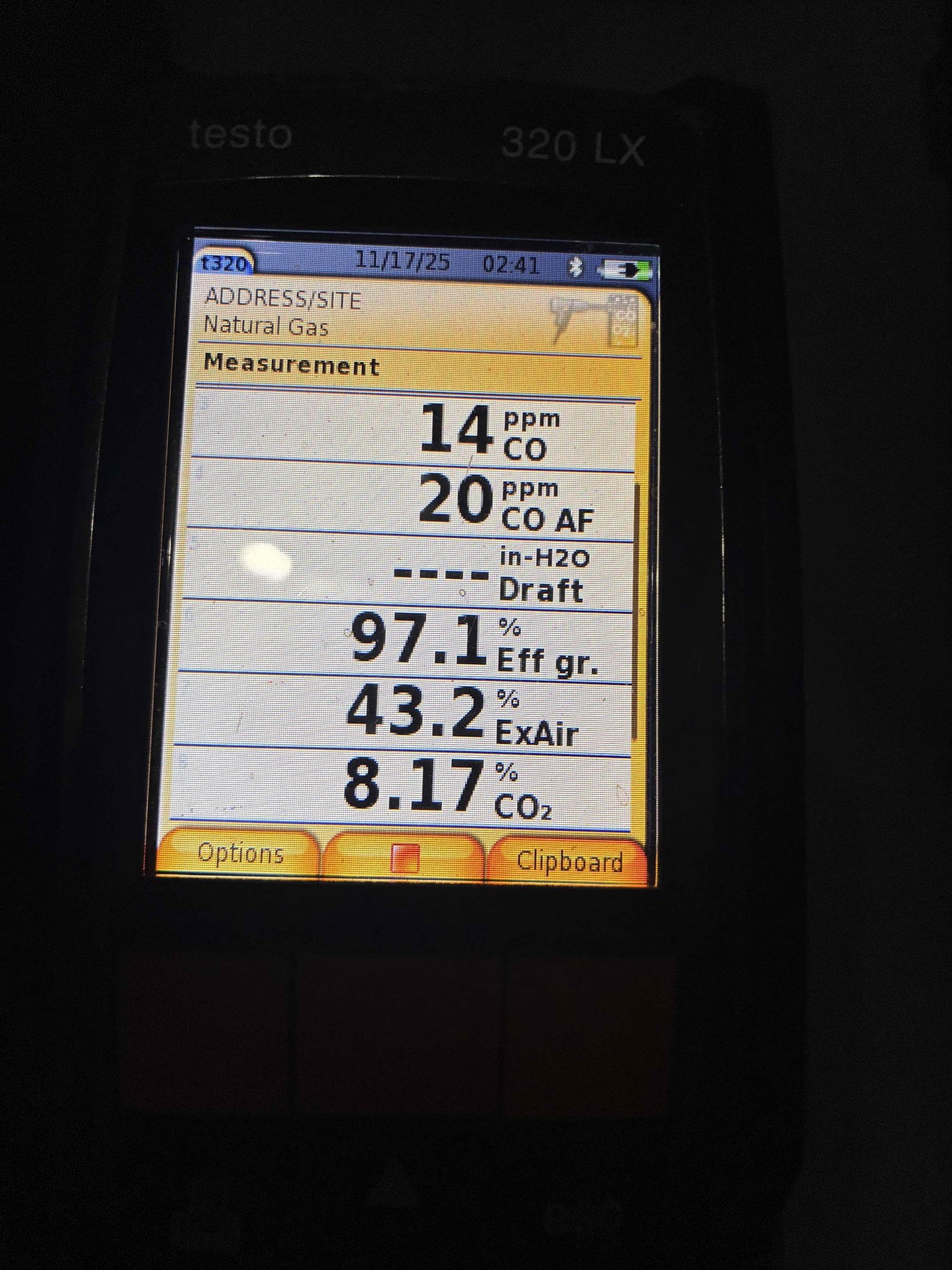 I completed the gas furnace maintenance and the maintenance of the air handler in the attic. I started off with the gas furnace. I checked all the wiring connections and everything looked good. I pulled and cleaned the flame sensor. I changed the air filter with the filter that the client supplied. Vacuumed out the air filter box and the furnace. I checked incoming and outgoing gas pressures and everything was according to manufacturer specifications. Lastly, I ran the unit in high and low fire and performed a combustion analyzer test that checks for, CO, CO2 and oxygen levels. Everything was running great. Next I completed the maintenance on the air handler. I checked the wiring connections and everything looked good. The air filter was very dirty and the client ordered new filters that he was going to replace his self.