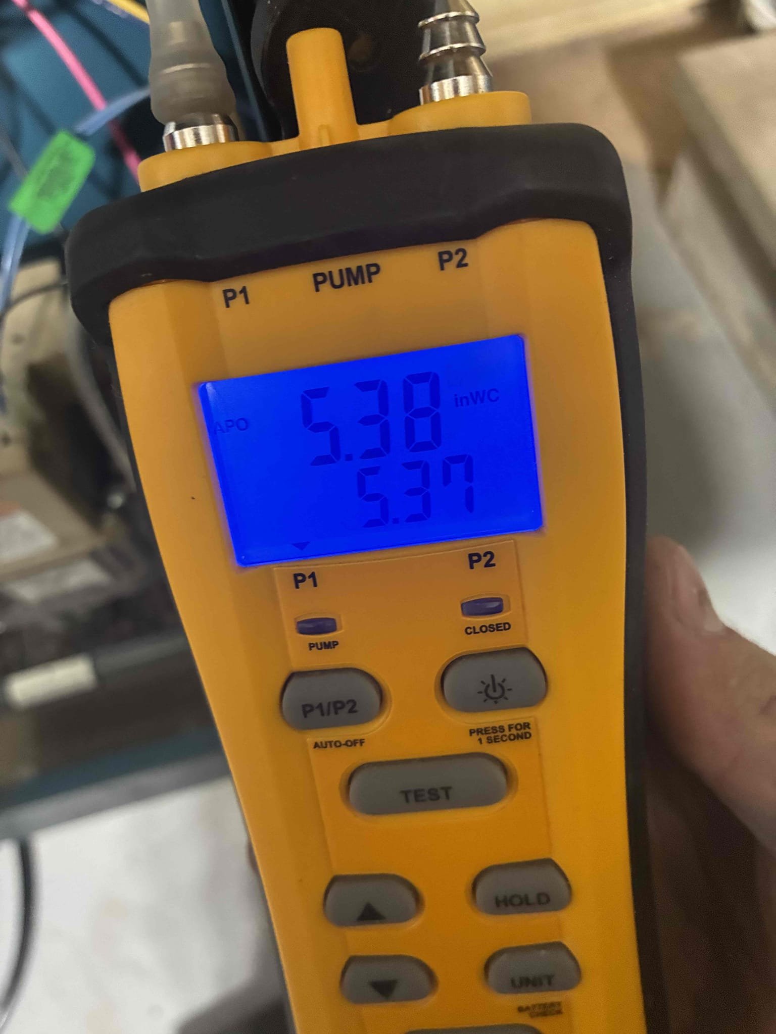 I completed the gas boiler maintenance today. I found that all three high vents were leaking. The temperature and pressure gauge failed. The fill valve and backflow preventer failed. The boiler relief valve was leaking. I replaced all those parts. For the maintenance I pulled the burner tubes and I cleaned them. I checked all the wiring connections and that all looked good. I checked incoming and outgoing gas pressures and those were according to manufacturer specifications. Lastly, I performed a combustion analyzer test that checks the CO, CO2 and oxygen levels and the boiler was running great. Both zones were coming back hot as well. I didn’t get to complete the other boiler maintenance for upstairs, but by the looks of it the expansion tank has failed. The relief valve has been dripping a little bit and the high vents might need to be replaced. 