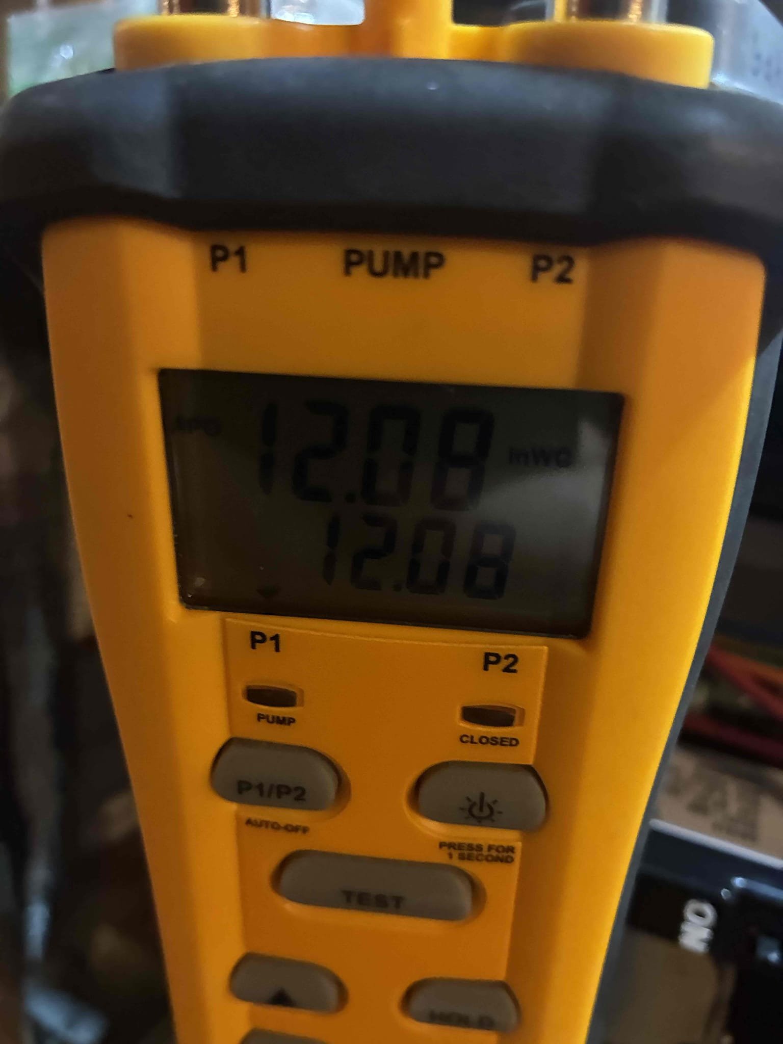I completed the maintenance on the gas furnace today. I started off with checking all the wiring connections and everything looked good. I pulled and cleaned the flame sensor. The client replaces his own air filters. I noticed that the furnaces condensate drain line was leaking inside. I let the clients know and I made the repair. I checked incoming and outgoing gas pressures and everything was according to manufacture specifications. Lastly, I ran the unit and performed a combustion analyzer test that checks the CO, CO2 and oxygen levels and the furnace was running great. 