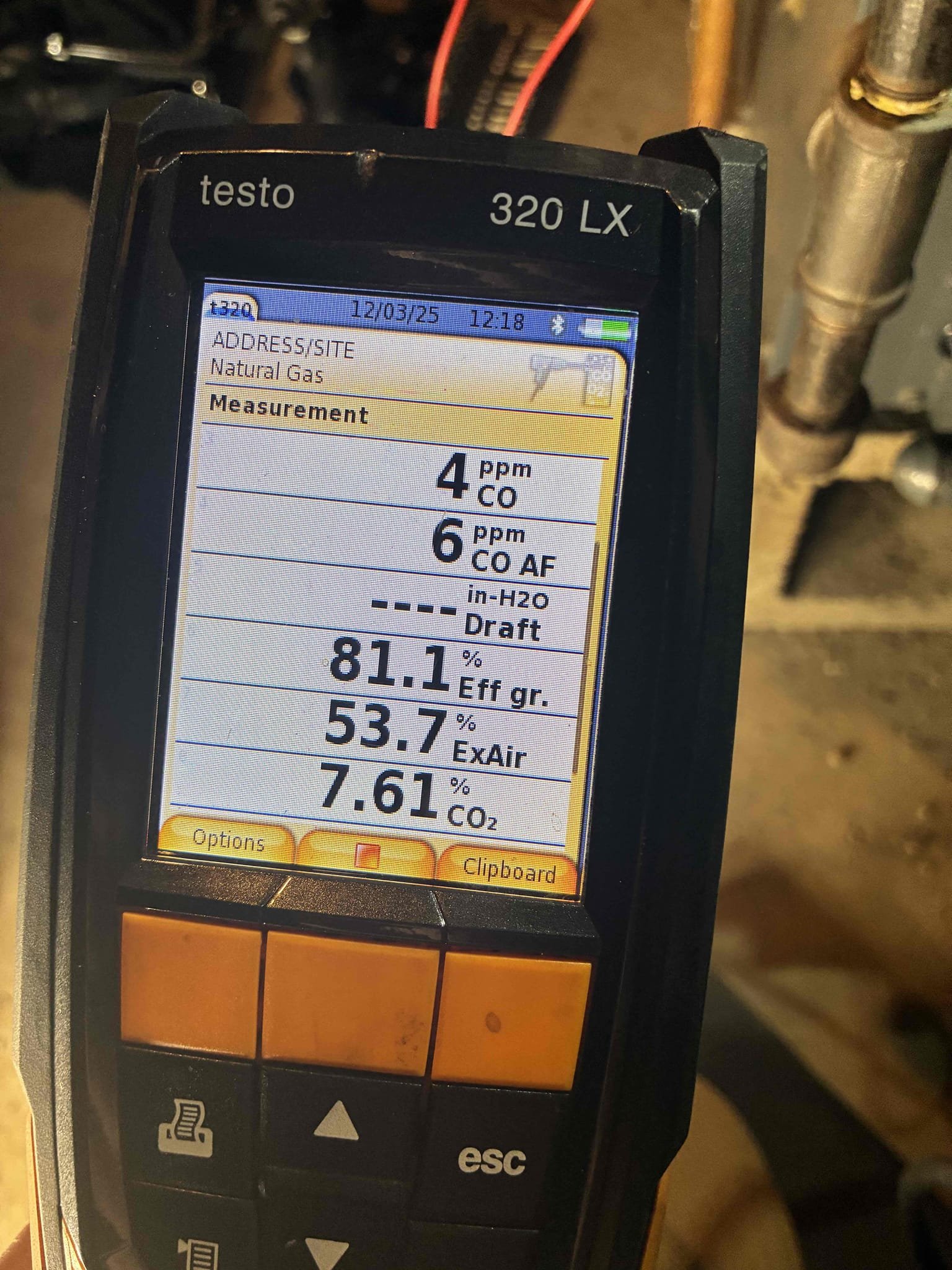 Completed the gas boiler maintenance today for unit three. Pulled the burner tubes and cleaned them. Vacuumed out the burner box. Checked the electrical connections and everything looked good. Checked all the boiler trim and most of it got replaced last year. Ran the boiler and performed a combustion analyzer test that checks the CO, CO2 and oxygen levels and the boiler was running great.